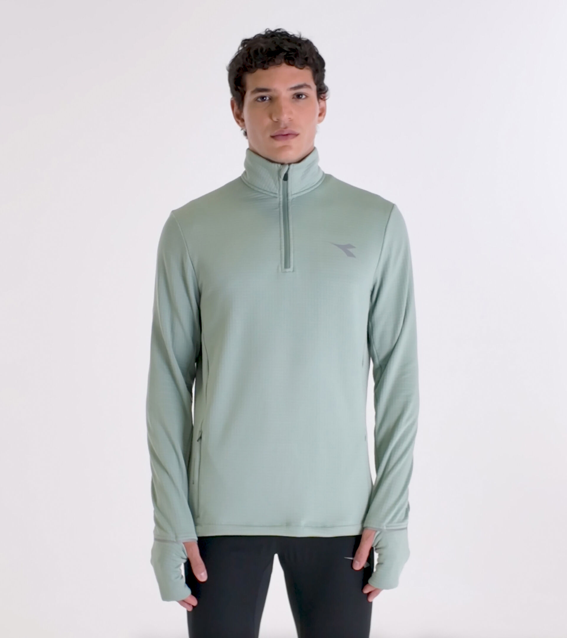 Thermoregulating fleece with FIBRAZERO fabric - Winter Protection - Men’s
WARM UP WINTER PROTECTION ICEBERG GREEN - Diadora