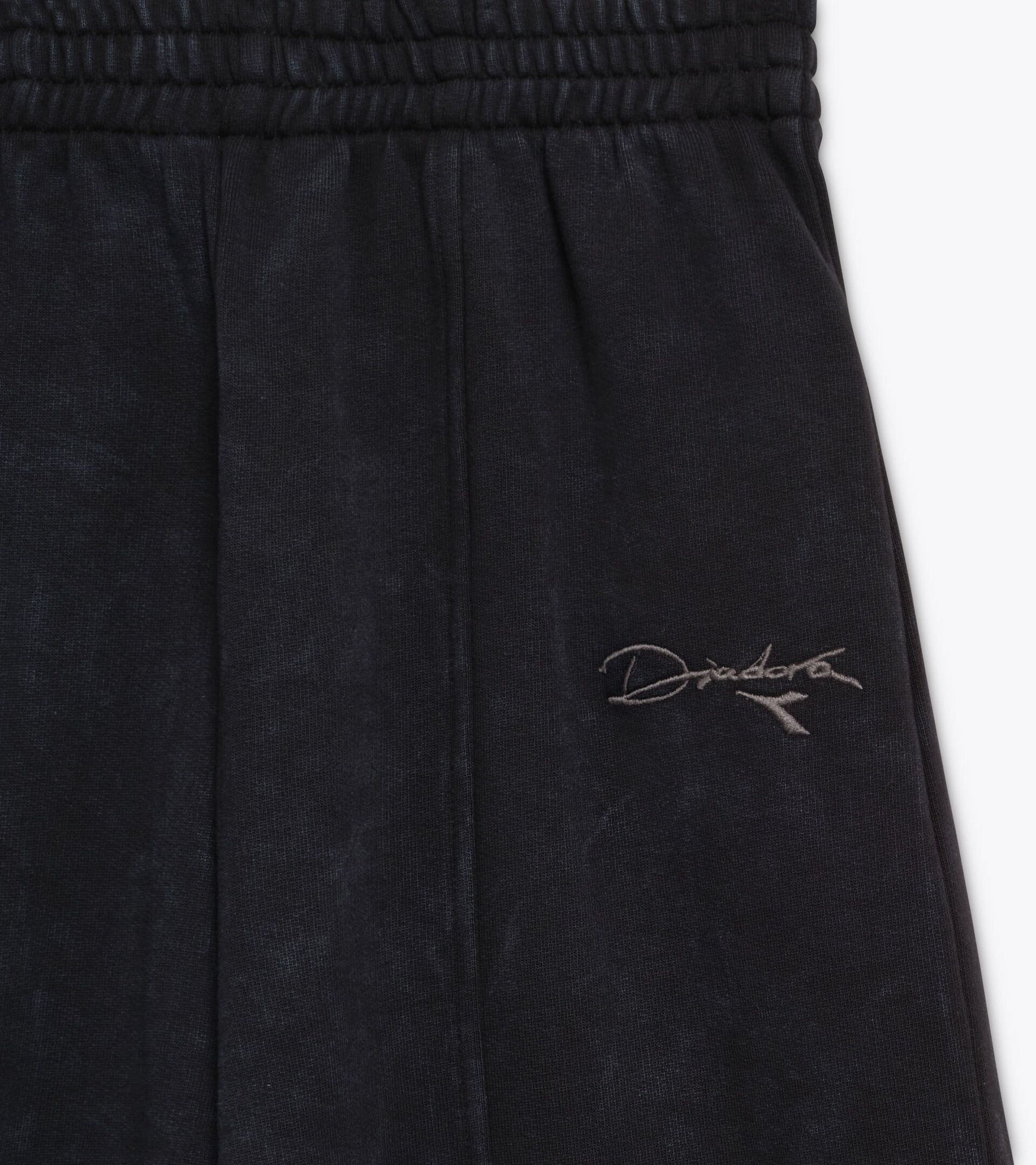 Retro-inspired, Cotton Flared Pants - Women&rsquo;s L. FLARE PANTS AVENUE LAB BLACK COAL - Diadora