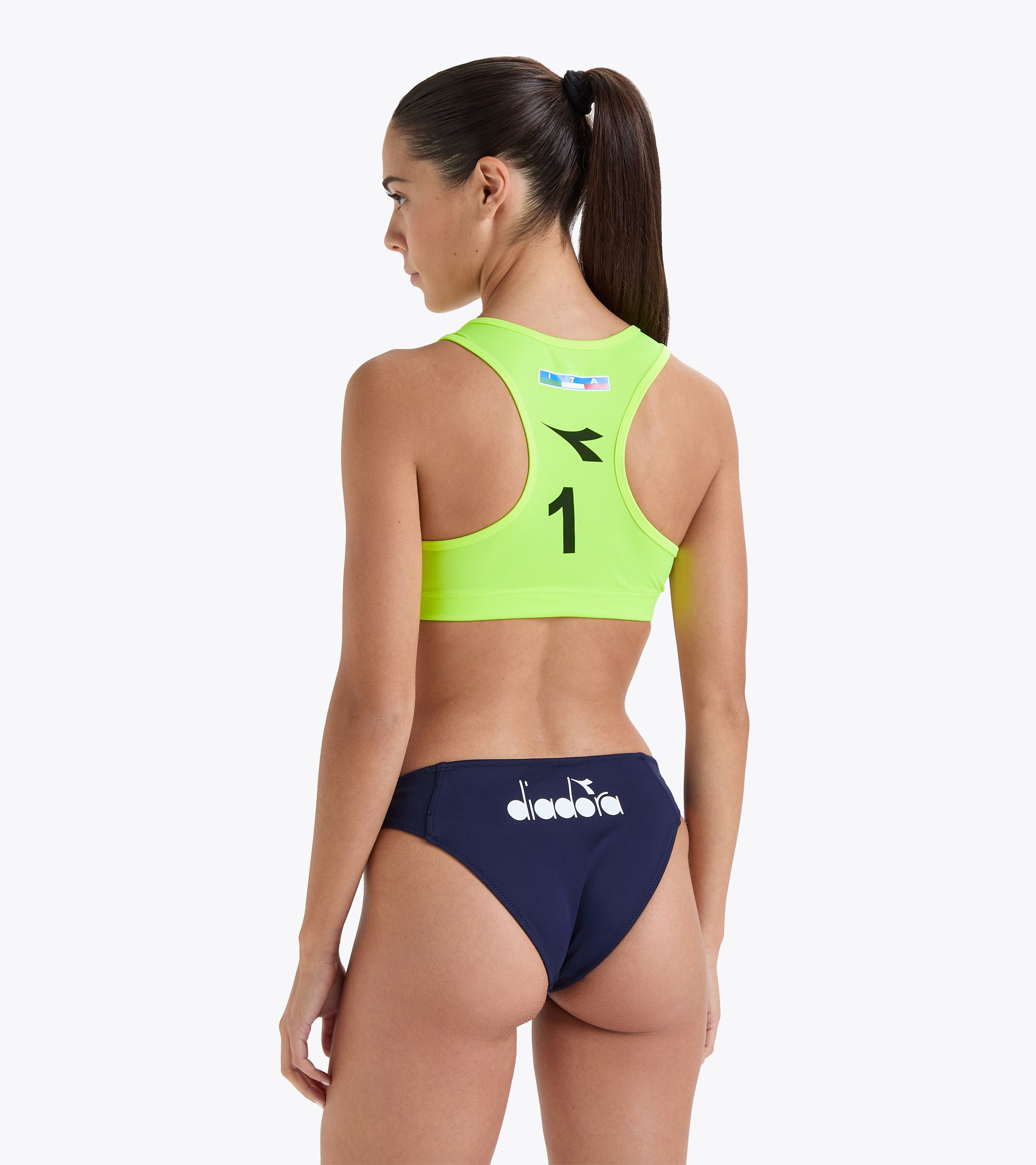 TOP GARA DONNA 1 CAMP. ITALIANO 23 Sports bra Italian Beach