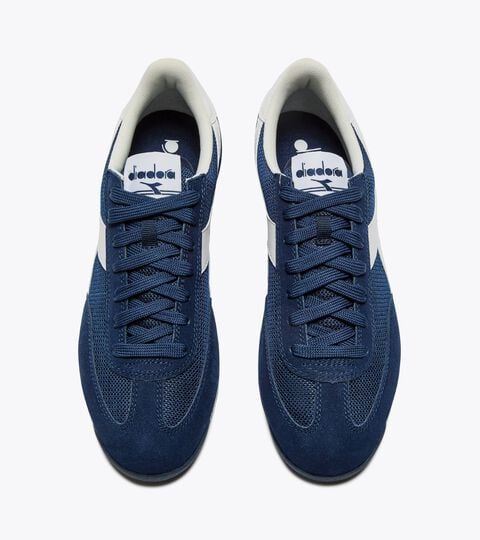 CROSS, PAGEANT BLUE Low-profile suede sneaker - All-gender CROSS PAGEANT BLUE - Diadora