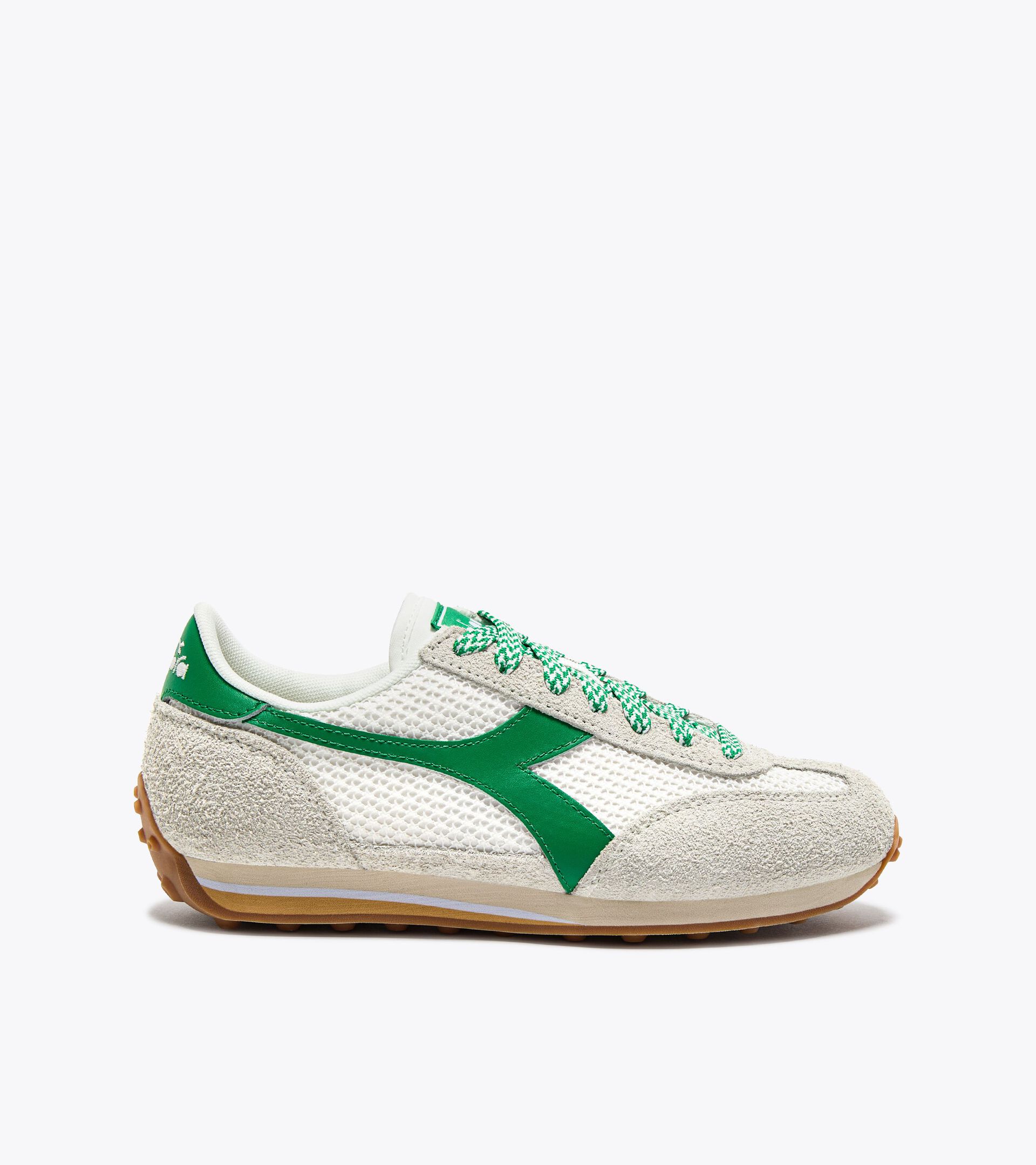 Sneaker low profile in pelle - Per ogni genere RALLY BIANCO/CREMA PISELLO - Diadora