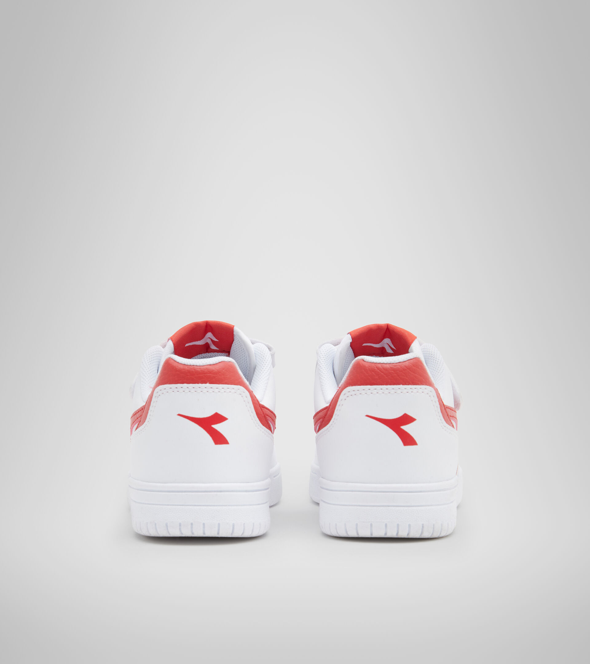 Sports shoes - Kids 4-8 years RAPTOR LOW PS WHITE/AURORA RED - Diadora