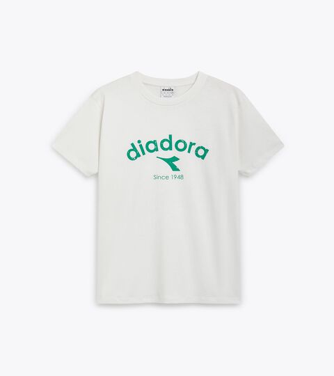 T-Shirt - genderneutral T-SHIRT SS ATHL. LOGO MILCH WEISS - Diadora