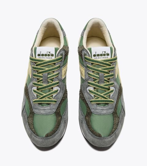 Low-profile Heritage sneaker - All-gender EQUIPE REVENGE USED GOLF CLUB GREEN - Diadora