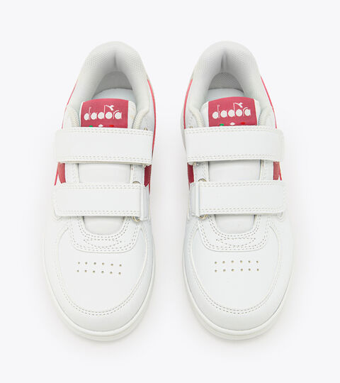 RAPTOR LOW PS, WHITE/PERSIAN RED Sports shoes - Kids 4-8 years RAPTOR LOW PS WHITE/PERSIAN RED - Diadora