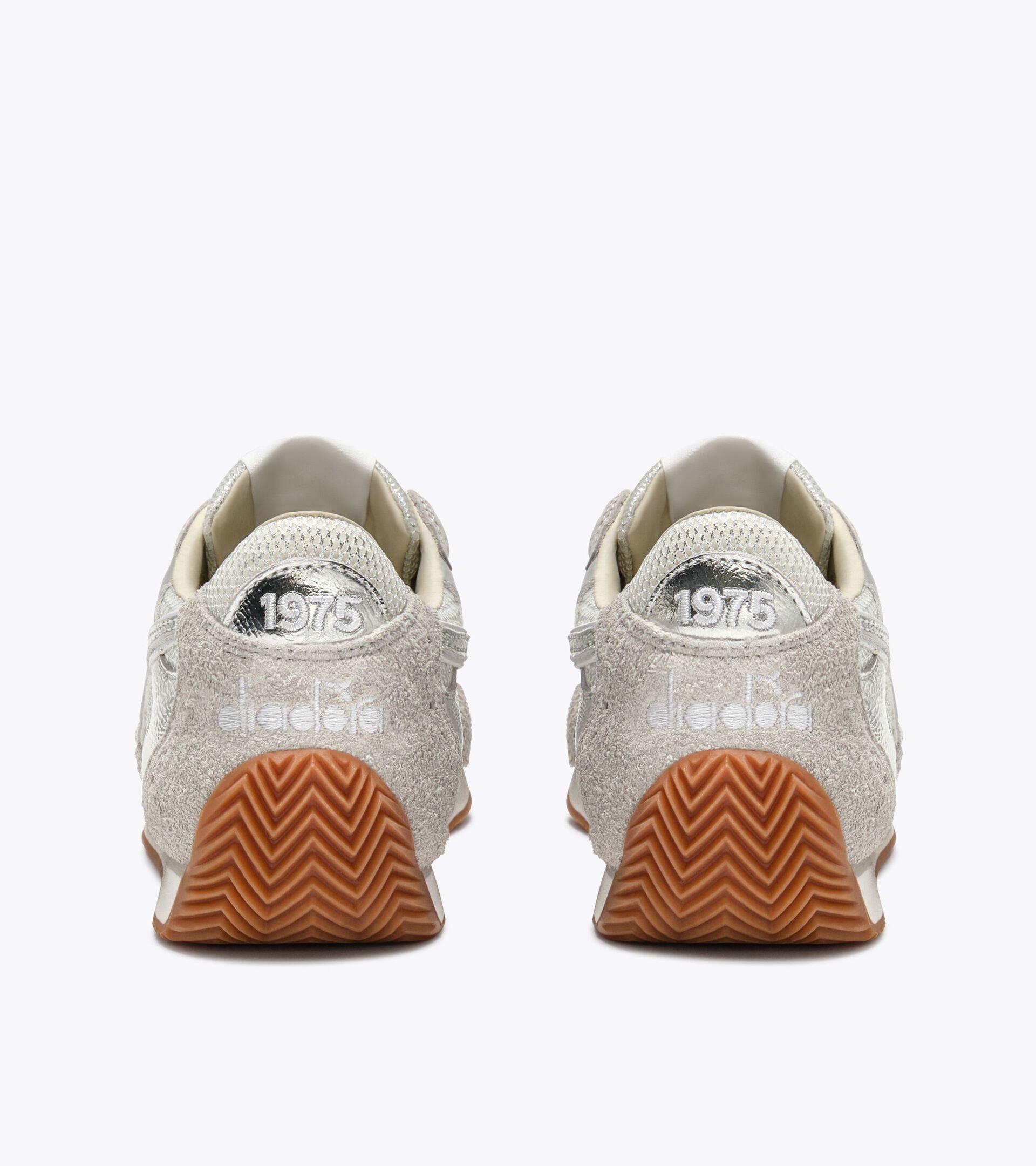 Heritage Leather Sneakers - All-gender EQUIPE REVENGE IRIDE WN SILVER METALIZED - Diadora