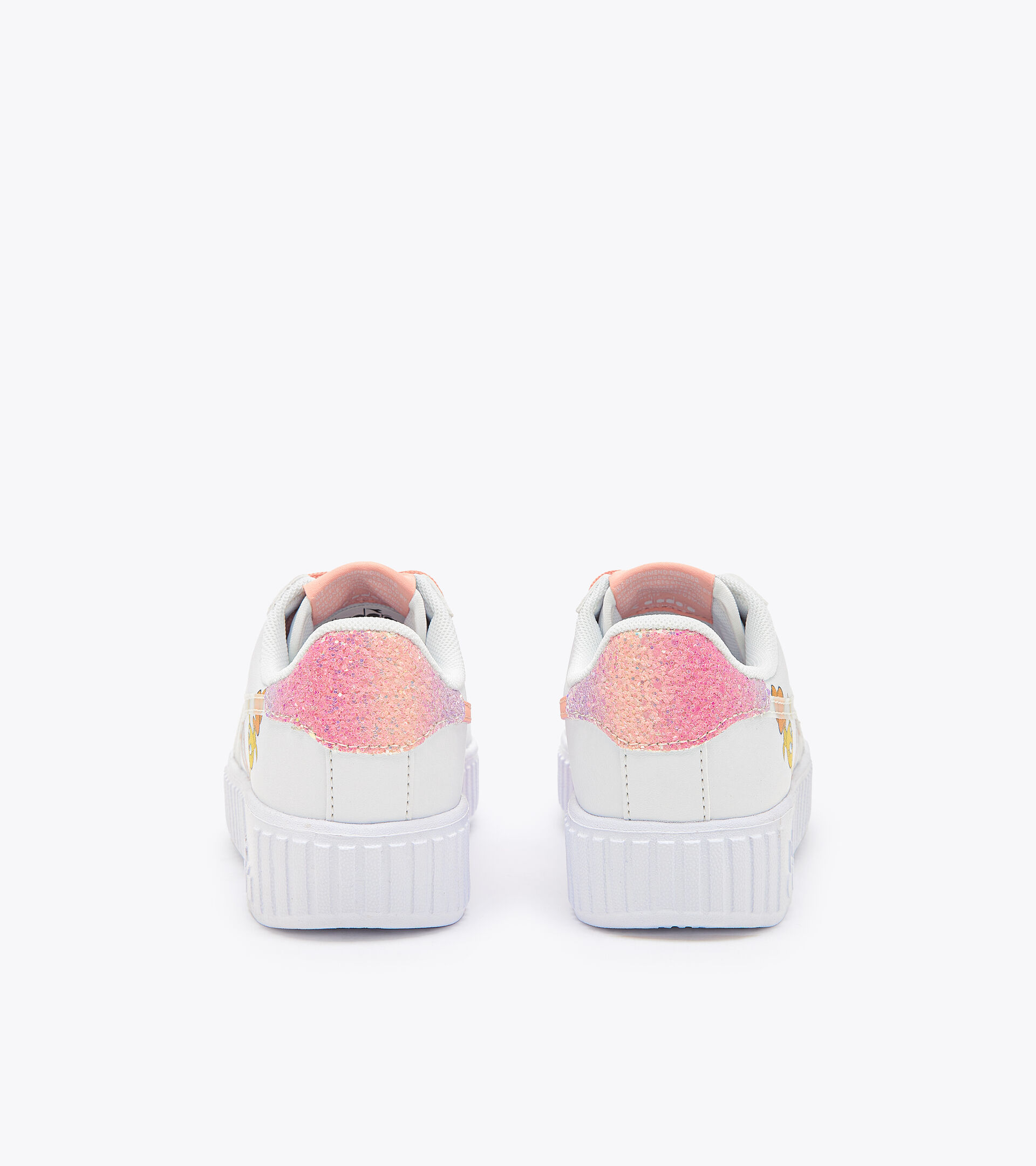 Sports shoes - Kids 4-8 years GAME STEP TWEETY PS WHITE/PEACH MELBA - Diadora