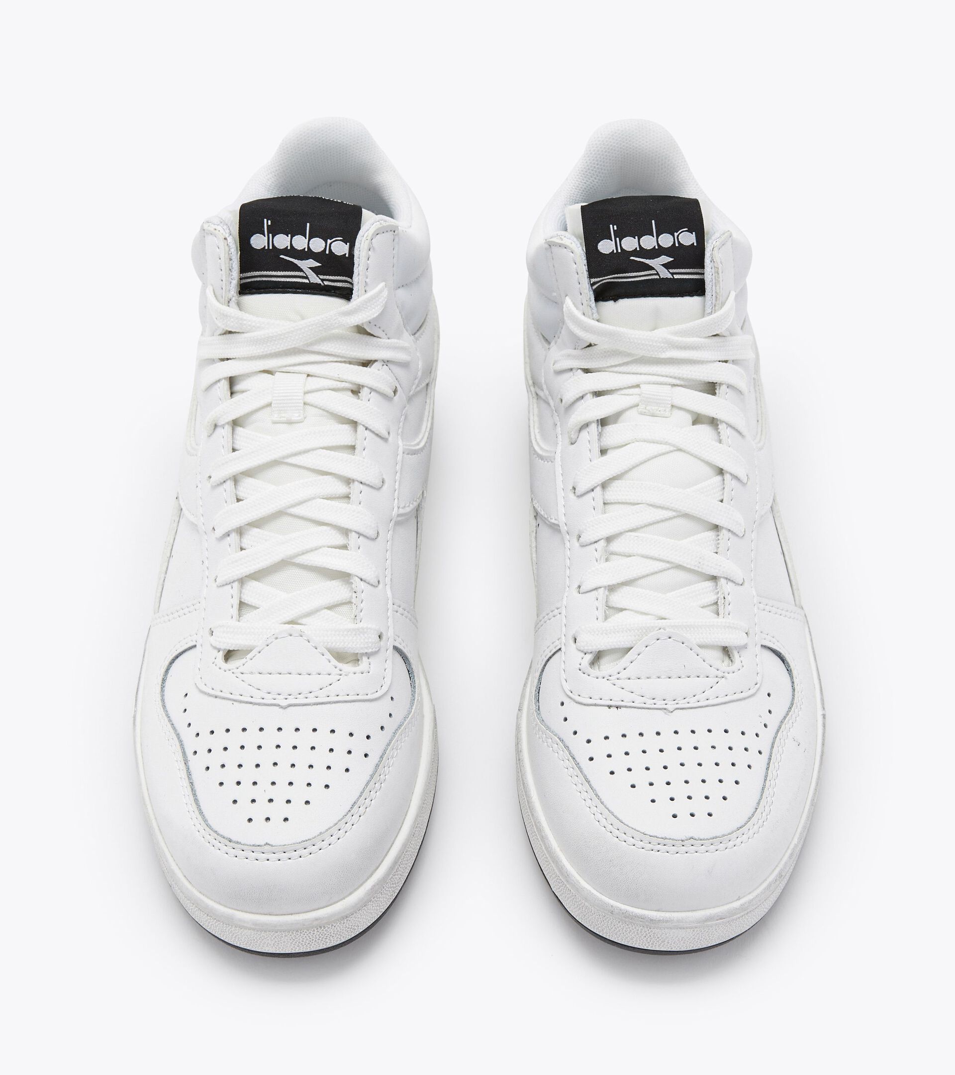 Sporty sneakers - Unisex MAGIC BASKET DEMI ICONA WHITE/WHITE/WHITE - Diadora