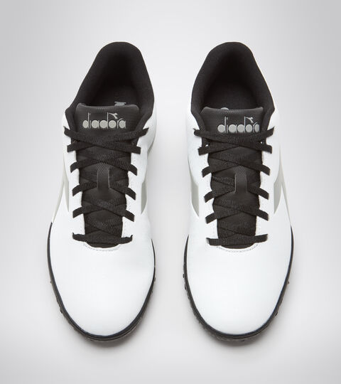 PICHICHI 5 TFR, BLANC/GRIS COOL GRAY/NOIR Chaussures de football - Homme PICHICHI 5 TFR BLANC/GRIS COOL GRAY/NOIR - Diadora