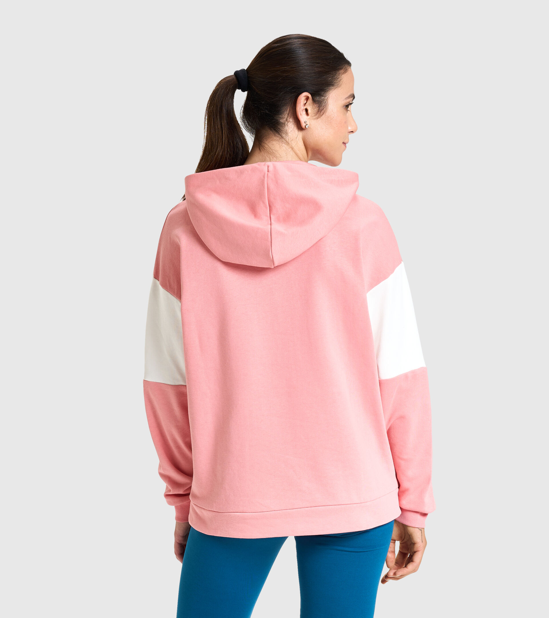 Hooded sweatshirt - Women L.HOODIE LUSH LOBSTER BISQUE - Diadora