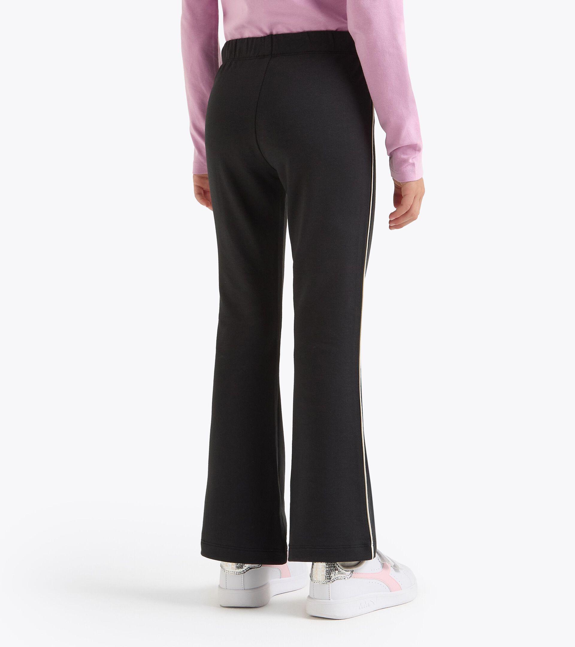 Mallas elásticas - Niña/Adolescente
 JG. LEGGINGS LOGO NEGRO - Diadora
