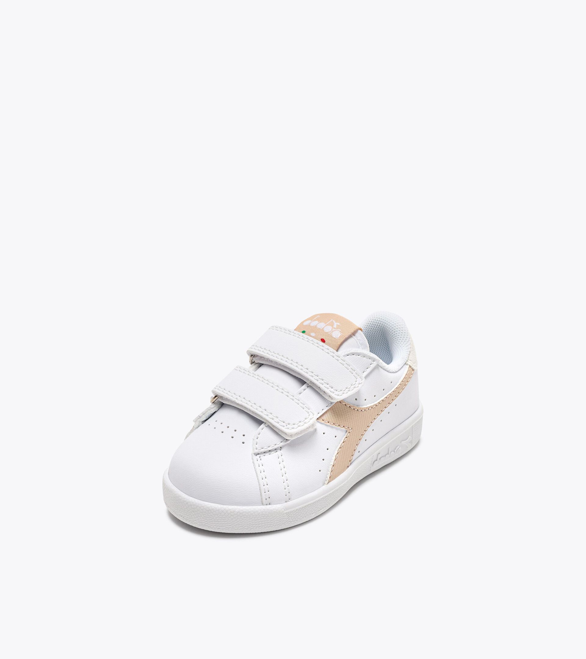 Sports shoes - Toddlers 1-4 years GAME P TD GIRL WHITE/WHISPER PINK - Diadora