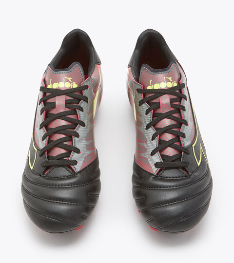 BRASIL ELITE VELOCE R LPU, NGRO/AMARILLO FL DD/RJ MILANO Firm ground football boot - Men
BRASIL ELITE VELOCE R LPU NGRO/AMARILLO FL DD/RJ MILANO - Diadora