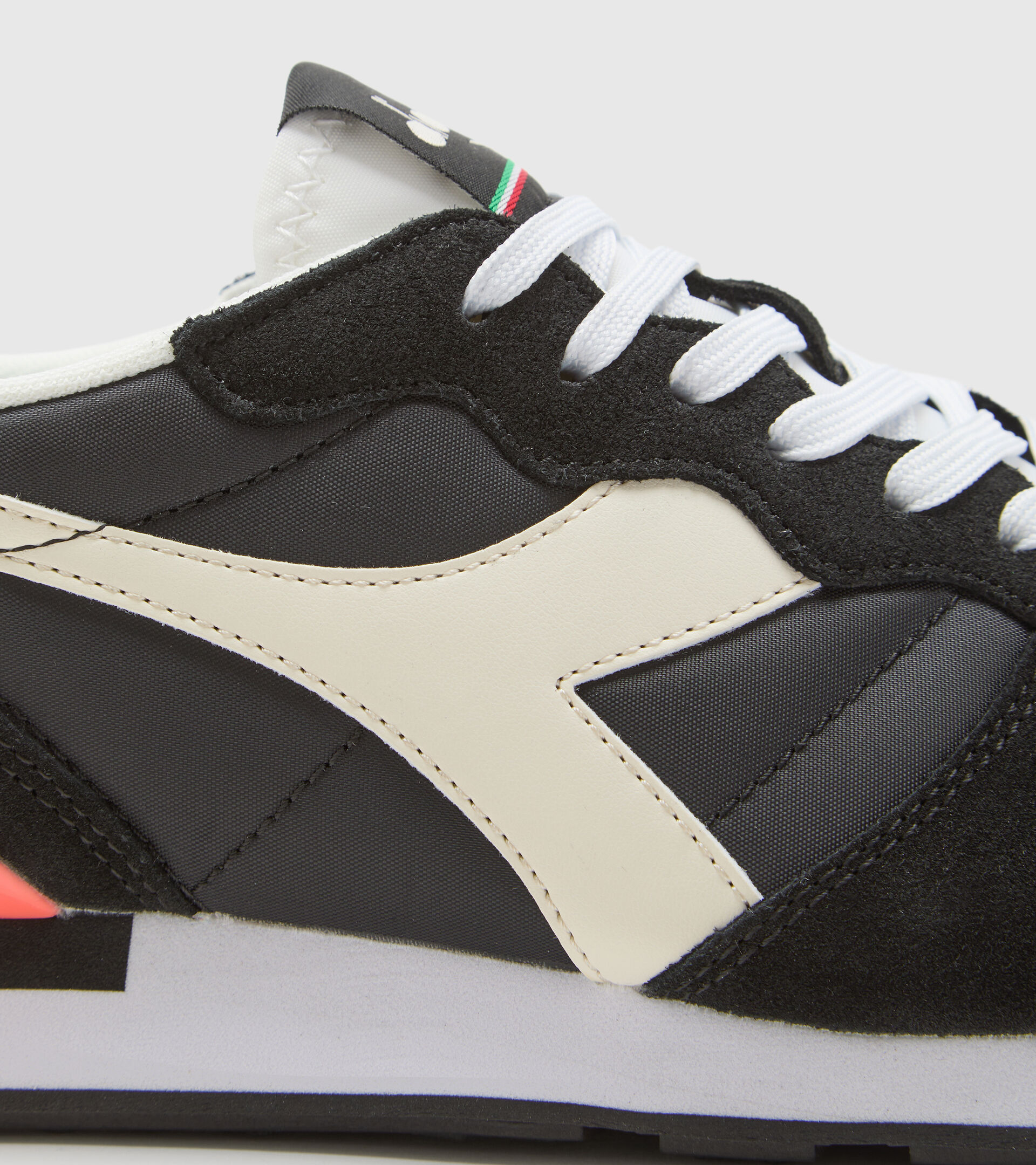 Trainer - Unisex CAMARO WHITE/WHITE/BLACK - Diadora