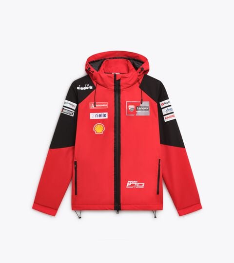 Ducati MotoGP 2026 Replica Sportjacke - Herren JACKET DUCATI REPLICA MGP26 DUCATI MGP ROT/SCHWARZ - Diadora