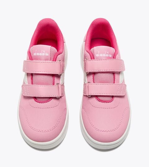BONNY S PS, ROSE ABRICOT SORBET/BLANC Chaussures de sport - Garçon 4-8 ans BONNY S PS ROSE ABRICOT SORBET/BLANC - Diadora