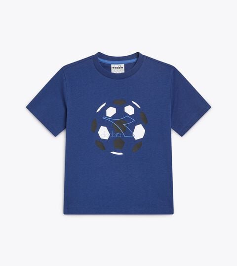 JB. T-SHIRT SS LOGO, SALTIRE NAVY Printed t-shirt - Boy JB. T-SHIRT SS LOGO SALTIRE NAVY - Diadora