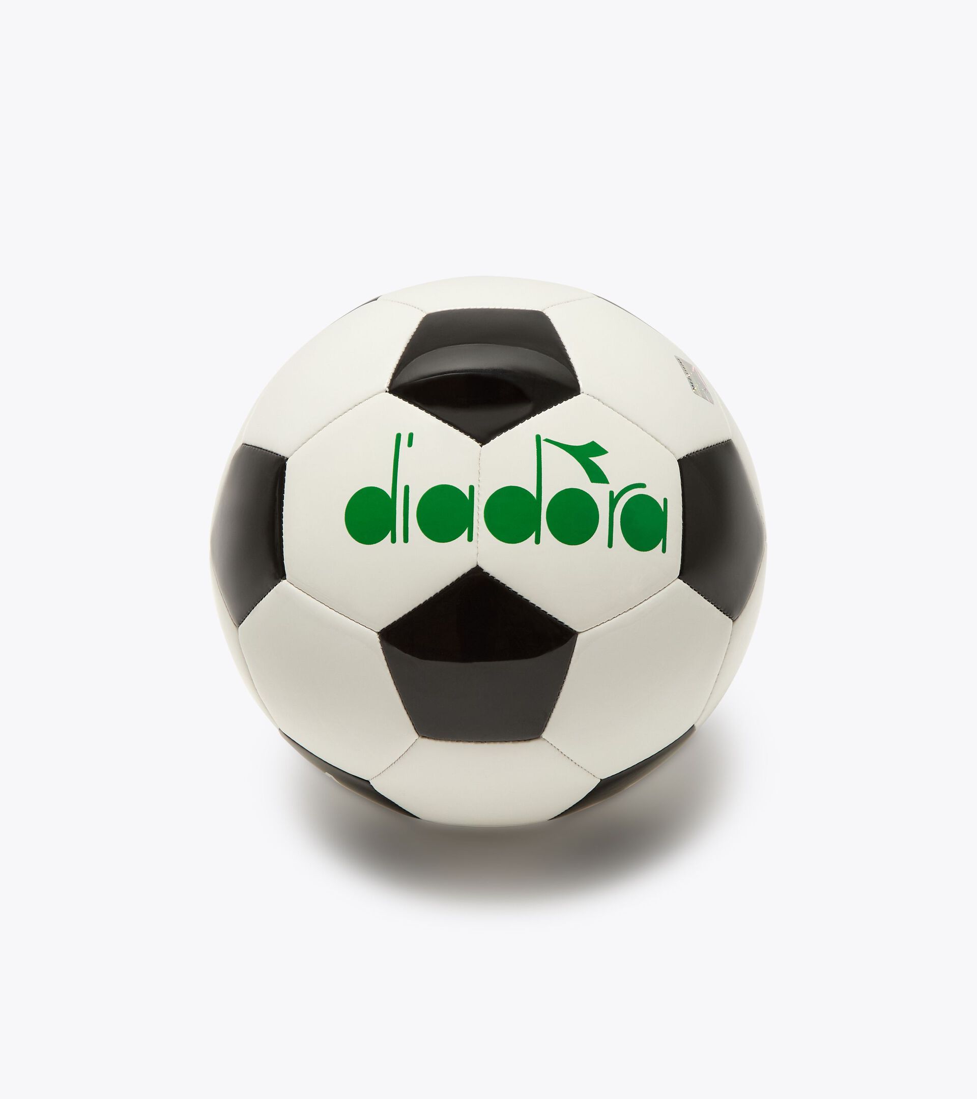 Balón de fútbol - tamaño 4 SQUADRA 4 BLANCO VIVO/NEGRO - Diadora