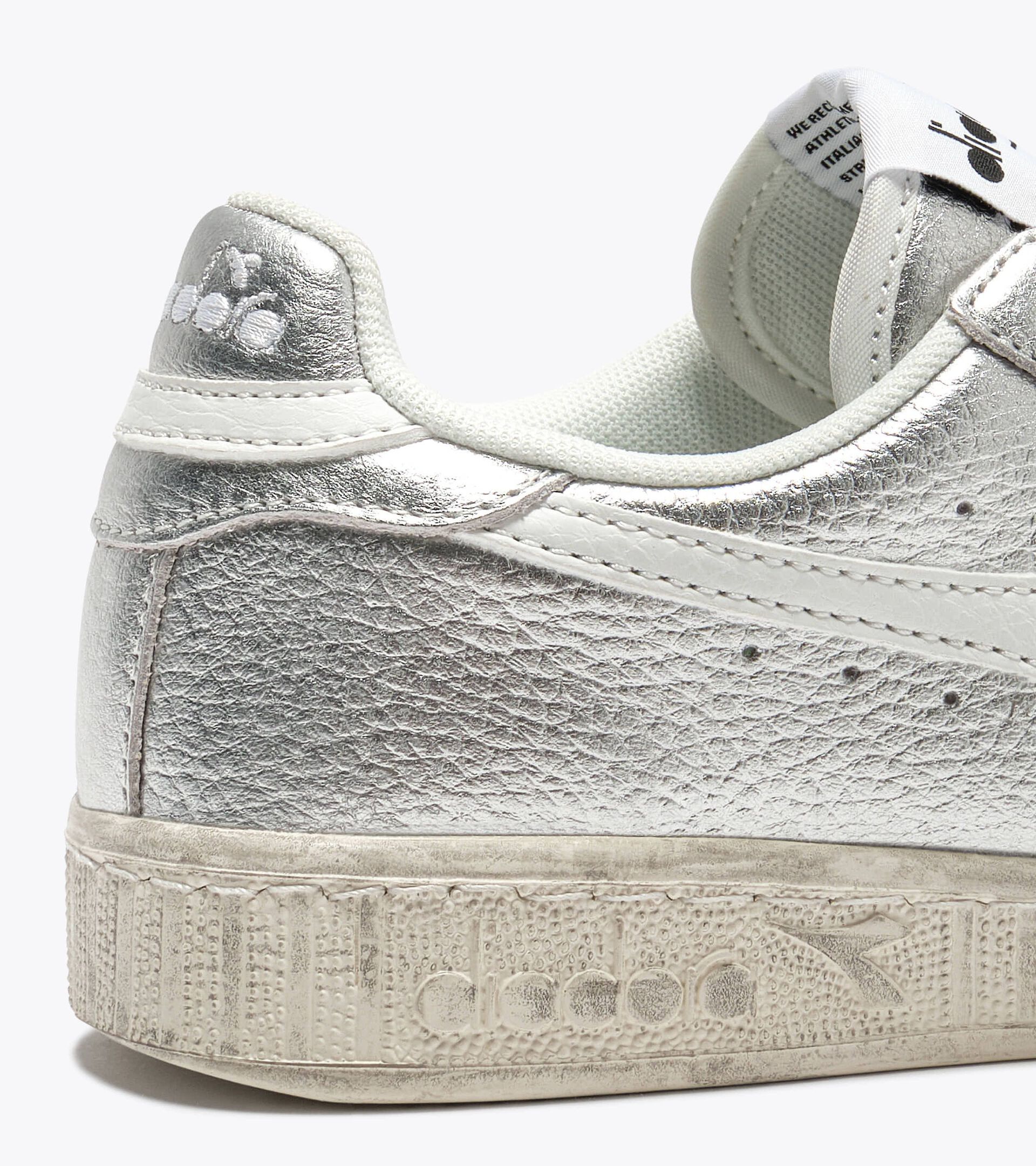Retro-tennis sneaker - Low profile - Women&rsquo;s GAME LOW AURA WN SILVER - Diadora
