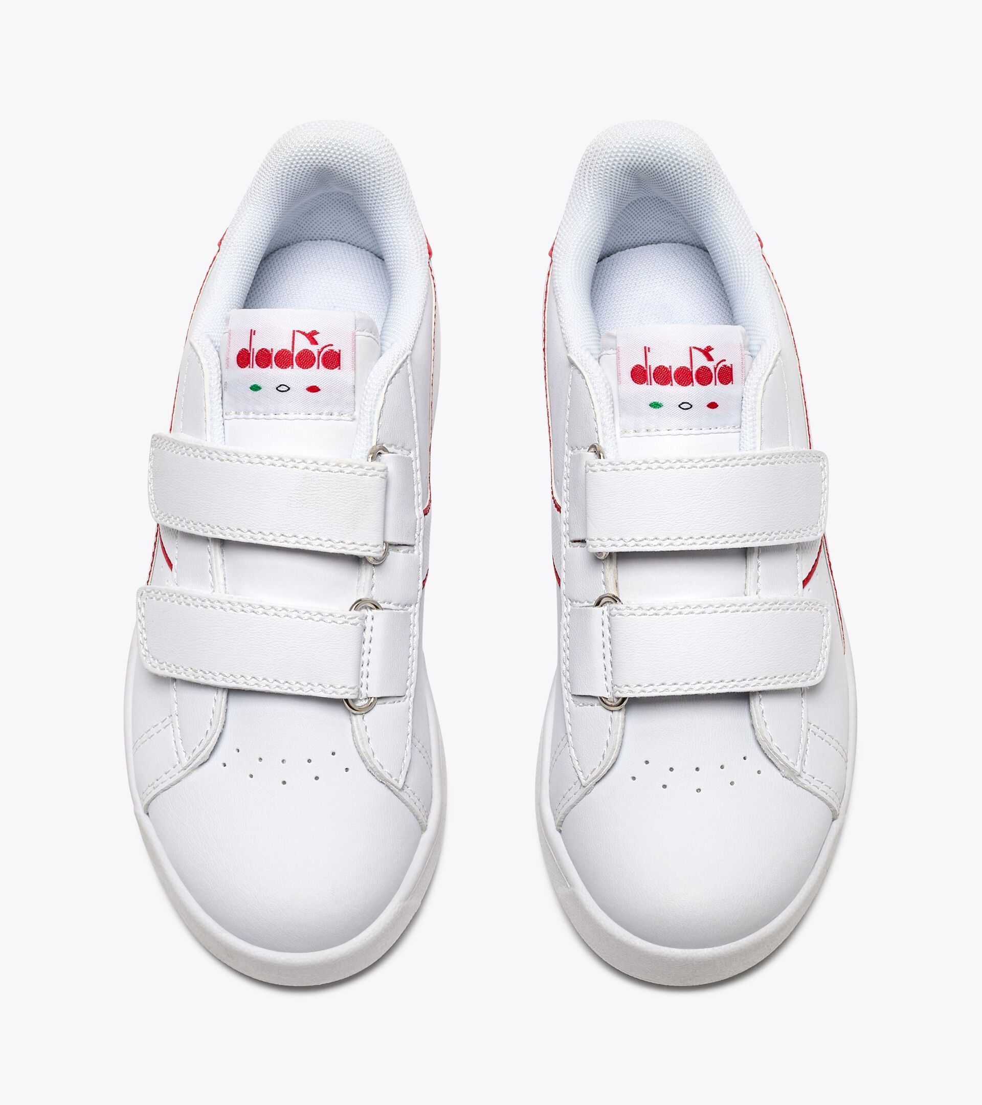 Sports shoes - Kids 4-8 years GAME P PS WHITE/BITTERSWEET RED - Diadora