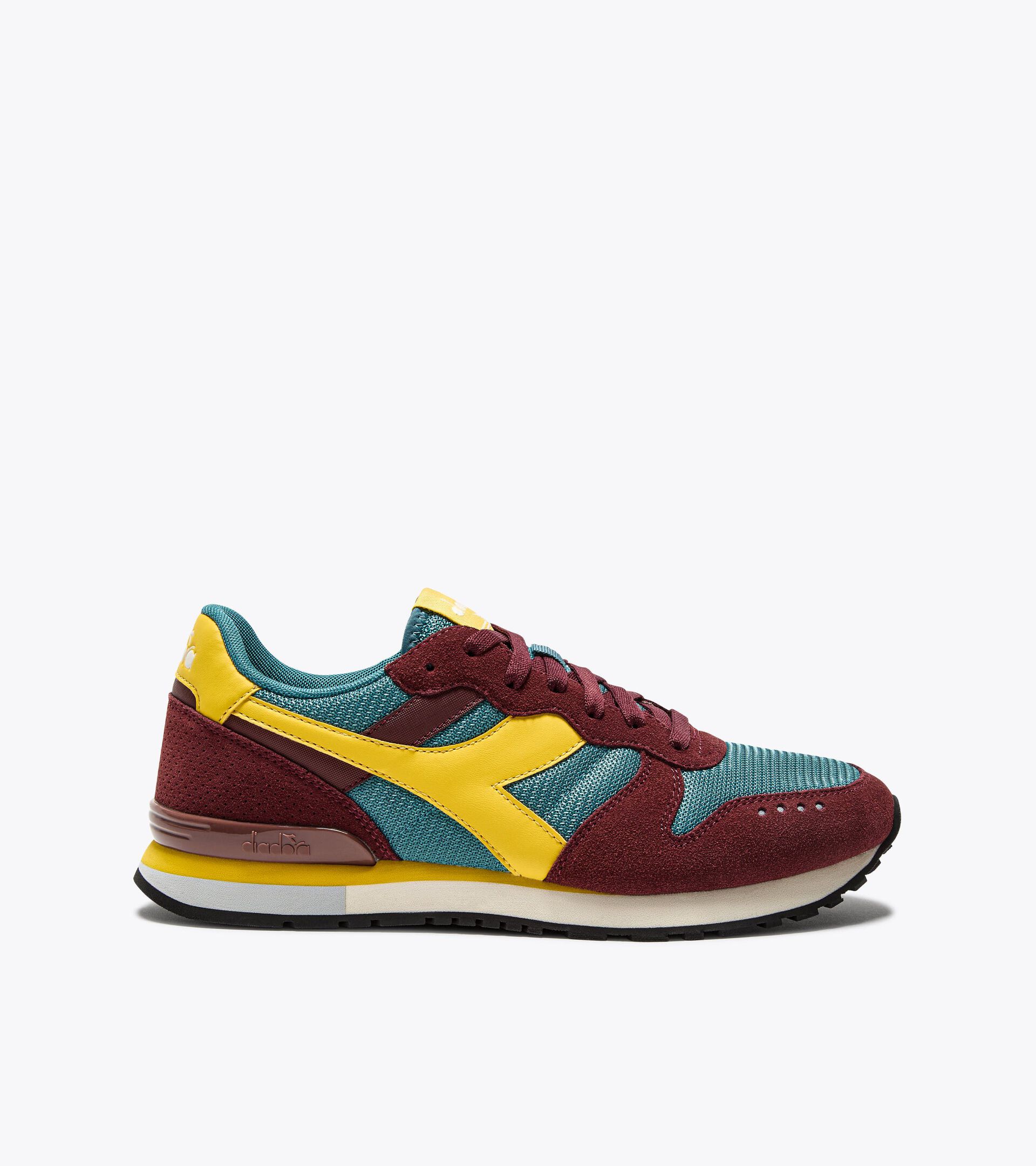 Suede leather sneaker - All-gender
 CAMARO M2 BRITTANY BLUE/HOT CHOCOLATE - Diadora