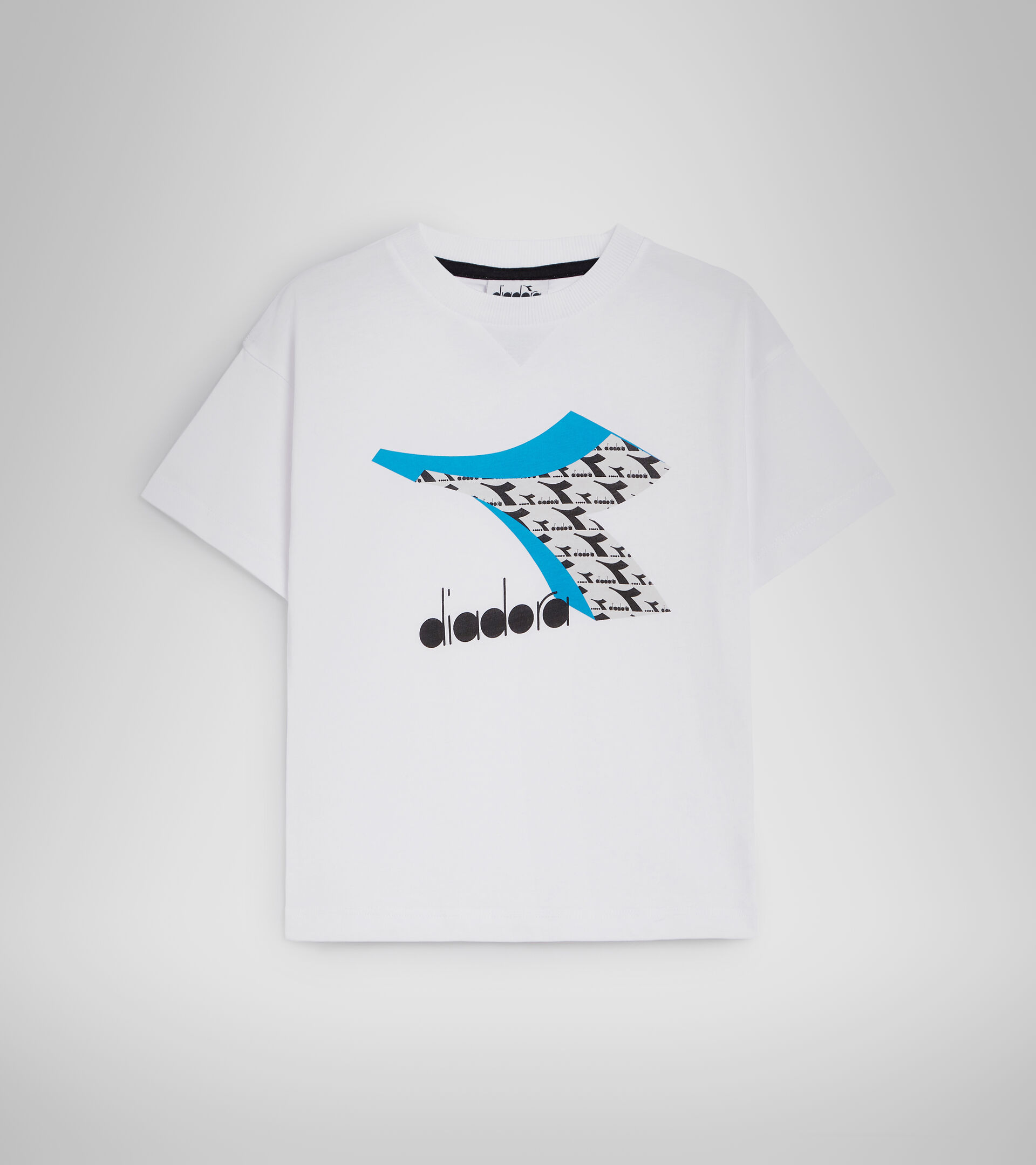 T-shirt - Kids JU.SS T-SHIRT CUBIC OPTICAL WHITE - Diadora