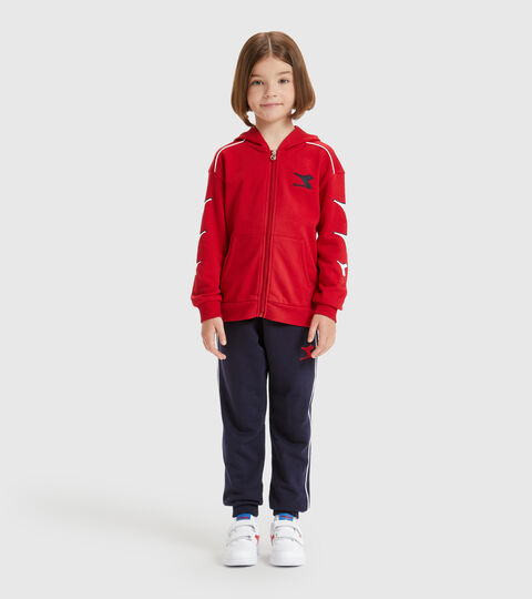 Tracksuit - Kids JU.HD FZ TRACKSUIT CUBIC TANGO RED - Diadora