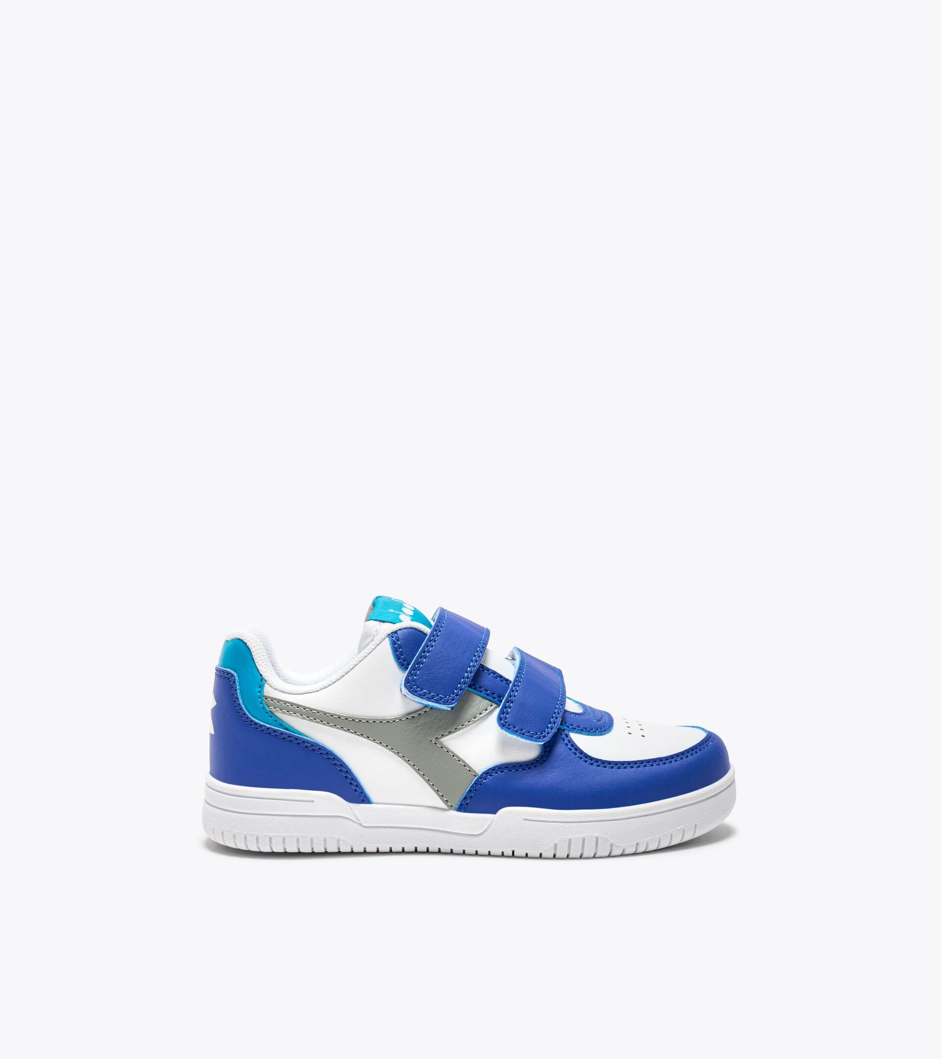 Sports shoes - Kids 4-8 years RAPTOR LOW PS SURF THE WEB/ULTIMATE GRAY - Diadora