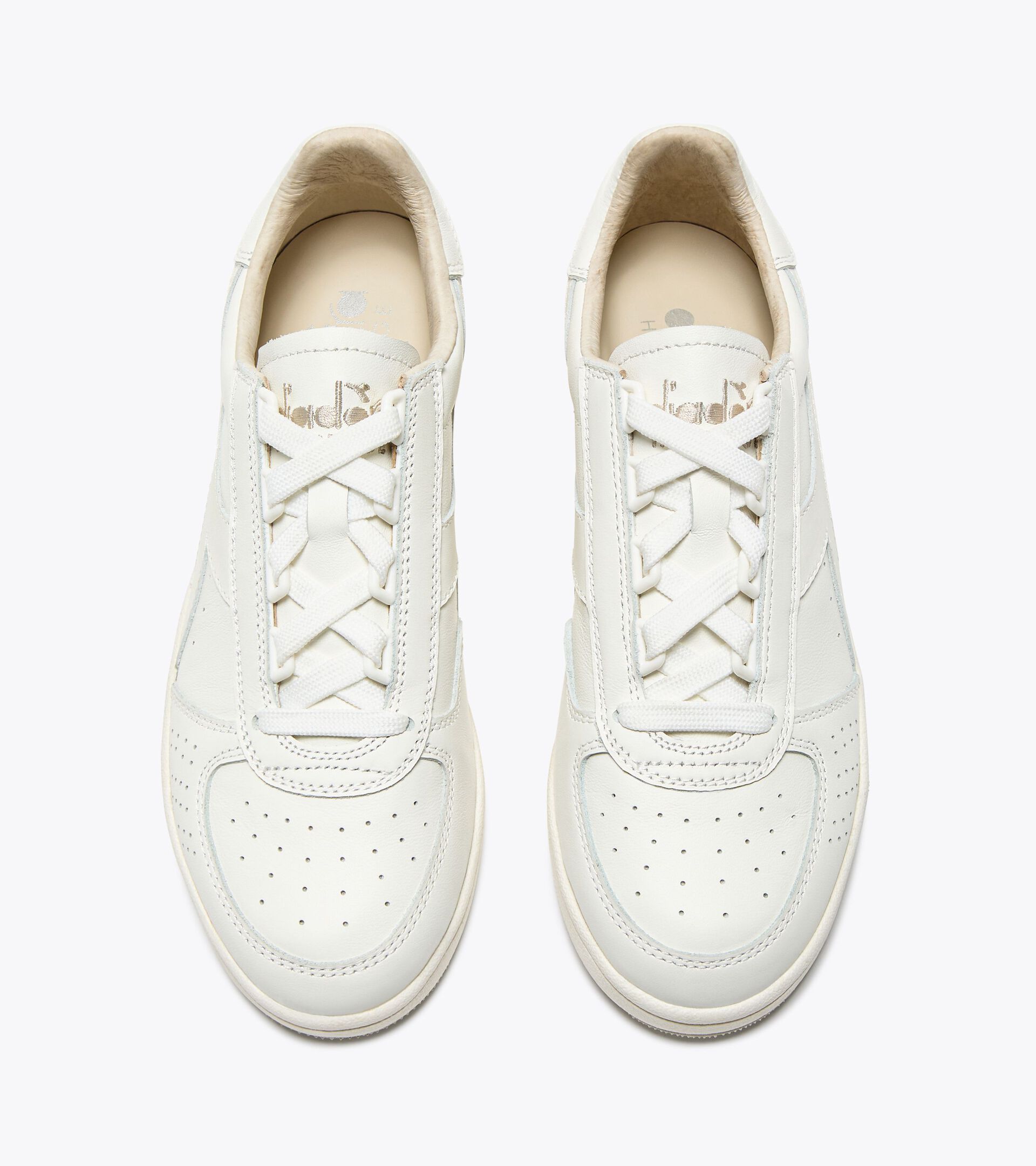 Made in Italy Heritage shoe - All-Gender B.ELITE '84 ITALIA WHITE /WHITE - Diadora