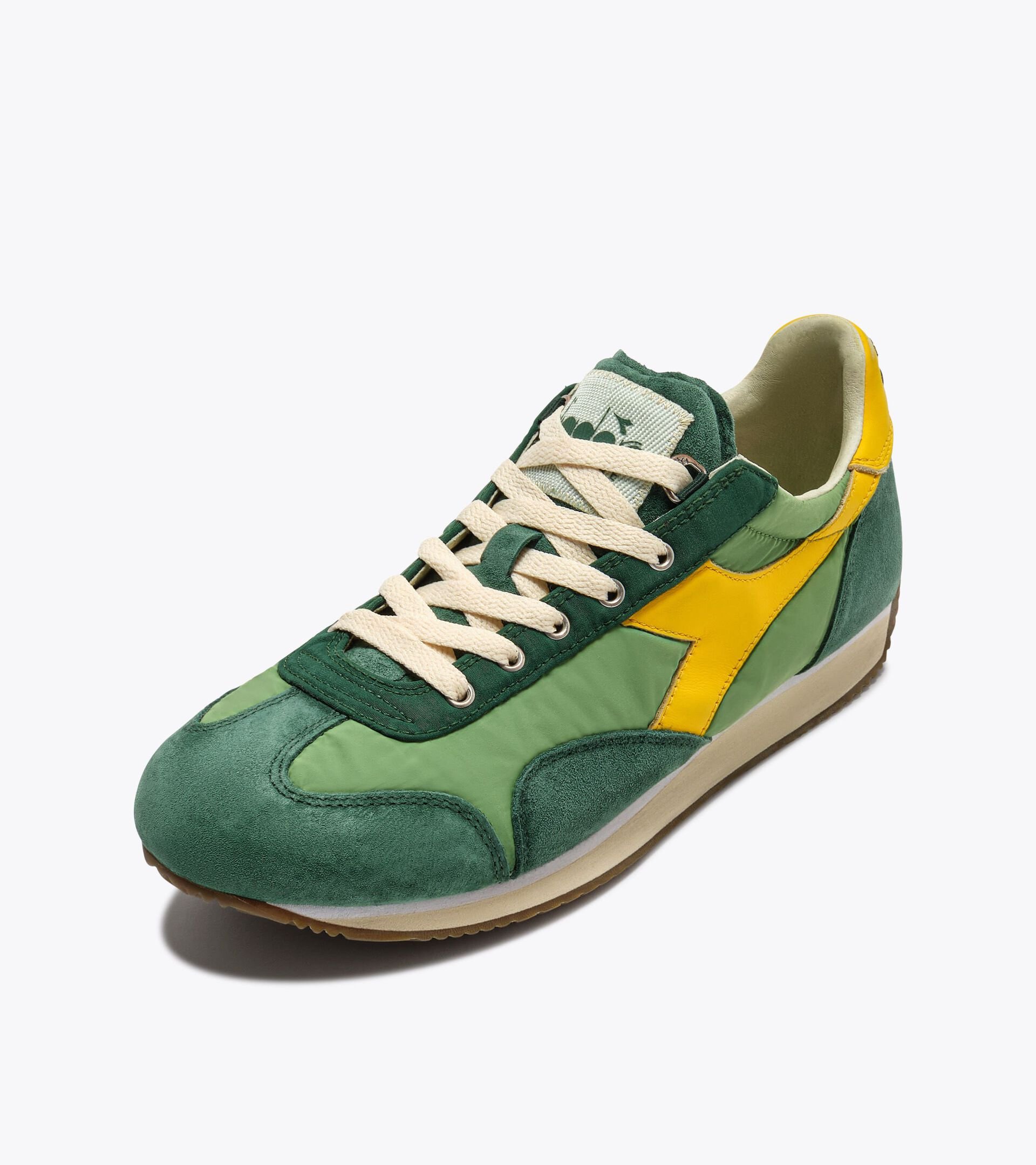 Suede leather Heritage Sneaker - All-gender EQUIPE VELA SW SHAMROCK - Diadora