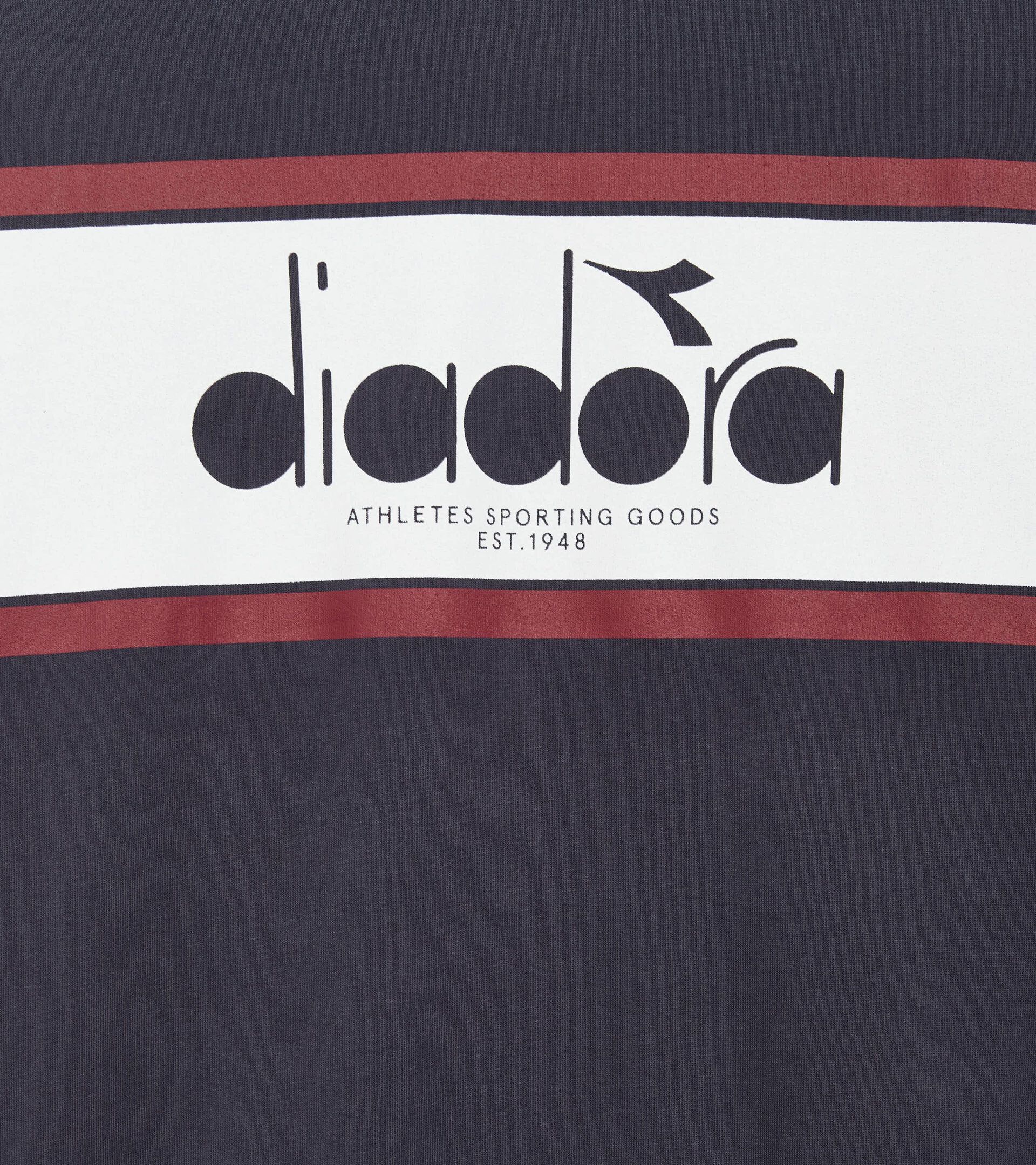 Sudadera de algod&oacute;n con cuello redondo - Para todos los g&eacute;neros SWEATSHIRT CREW LOGO PUERTO SECO - Diadora