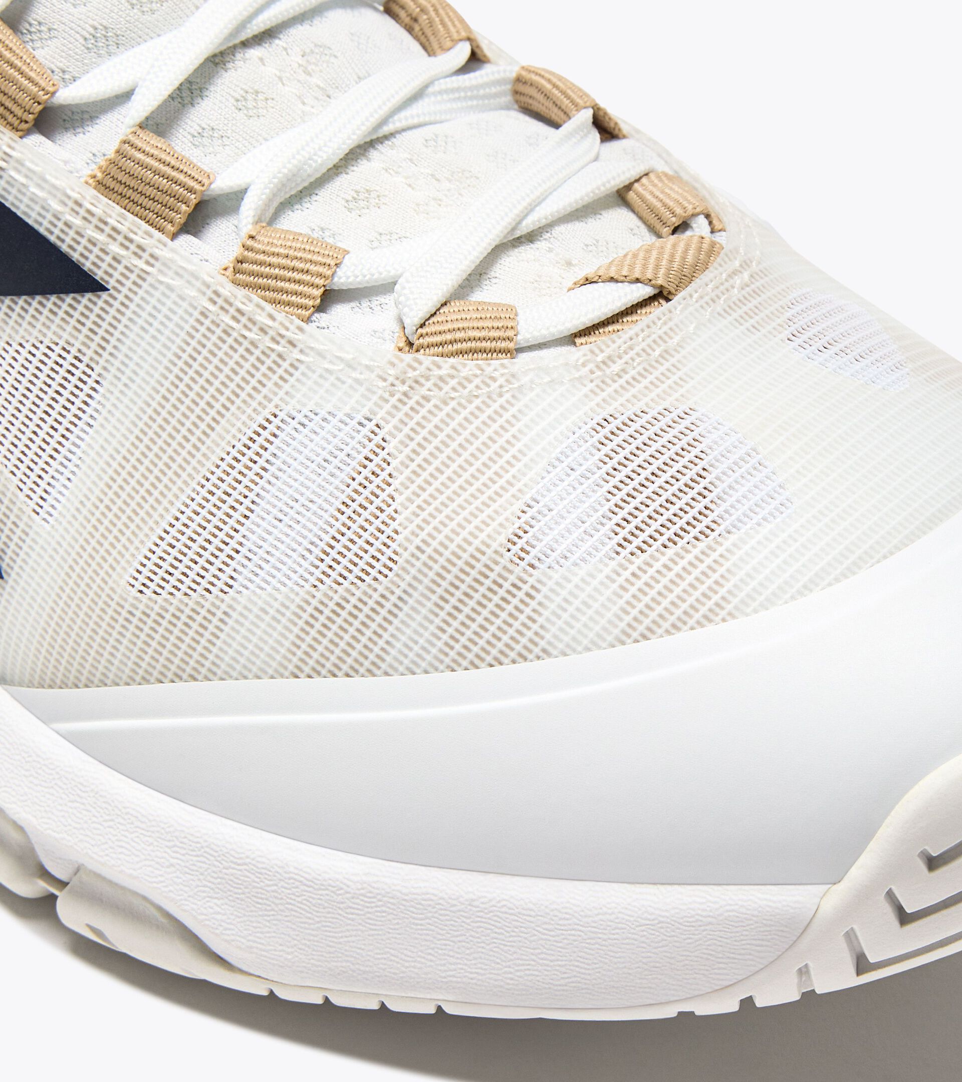 Tennis shoes for hard surfaces or clay - Women SPEED BLUSHIELD FLY 4 + W AG WHITE/BLUE CORSAIR - Diadora