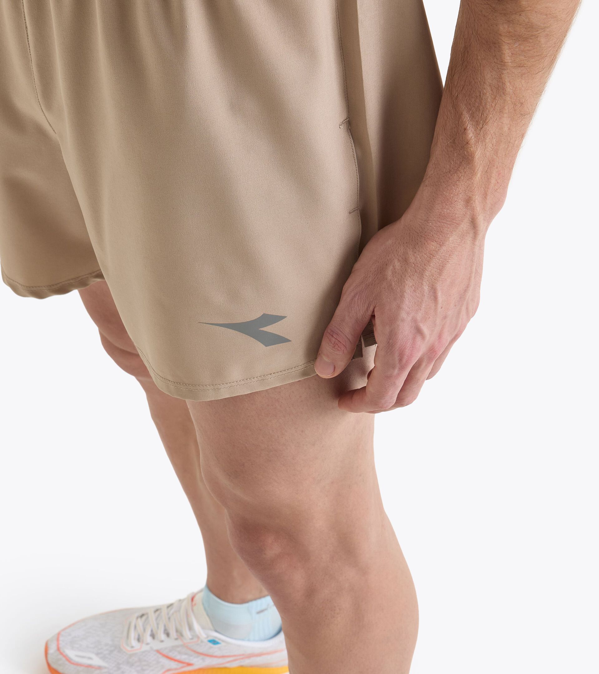 5’’ running shorts - Men’s SHORTS RUN 5 HUMUS - Diadora