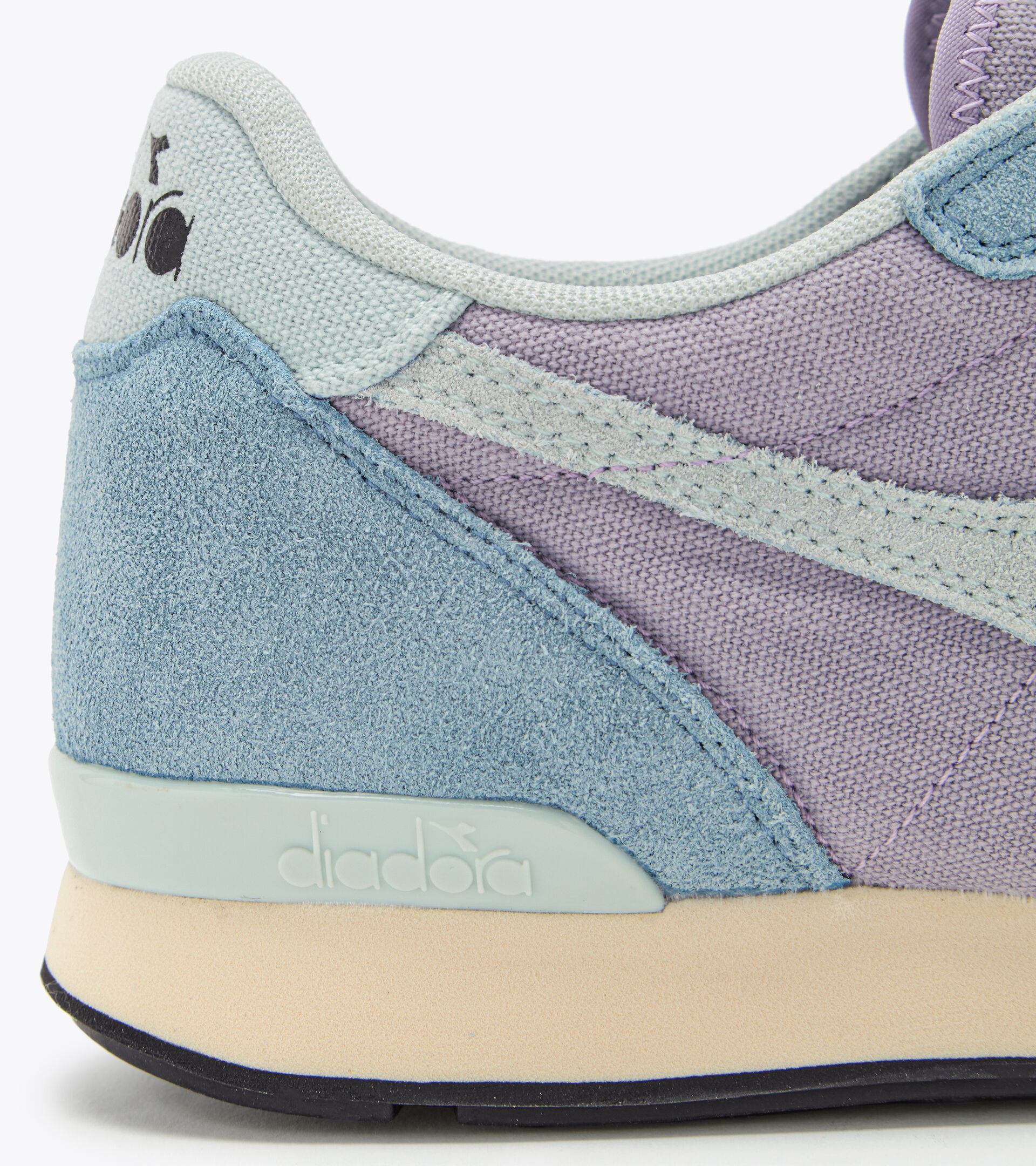 Sportschuh - Unisex CAMARO SUEDE LAVENDEL GRAU/STEIN BLAU - Diadora