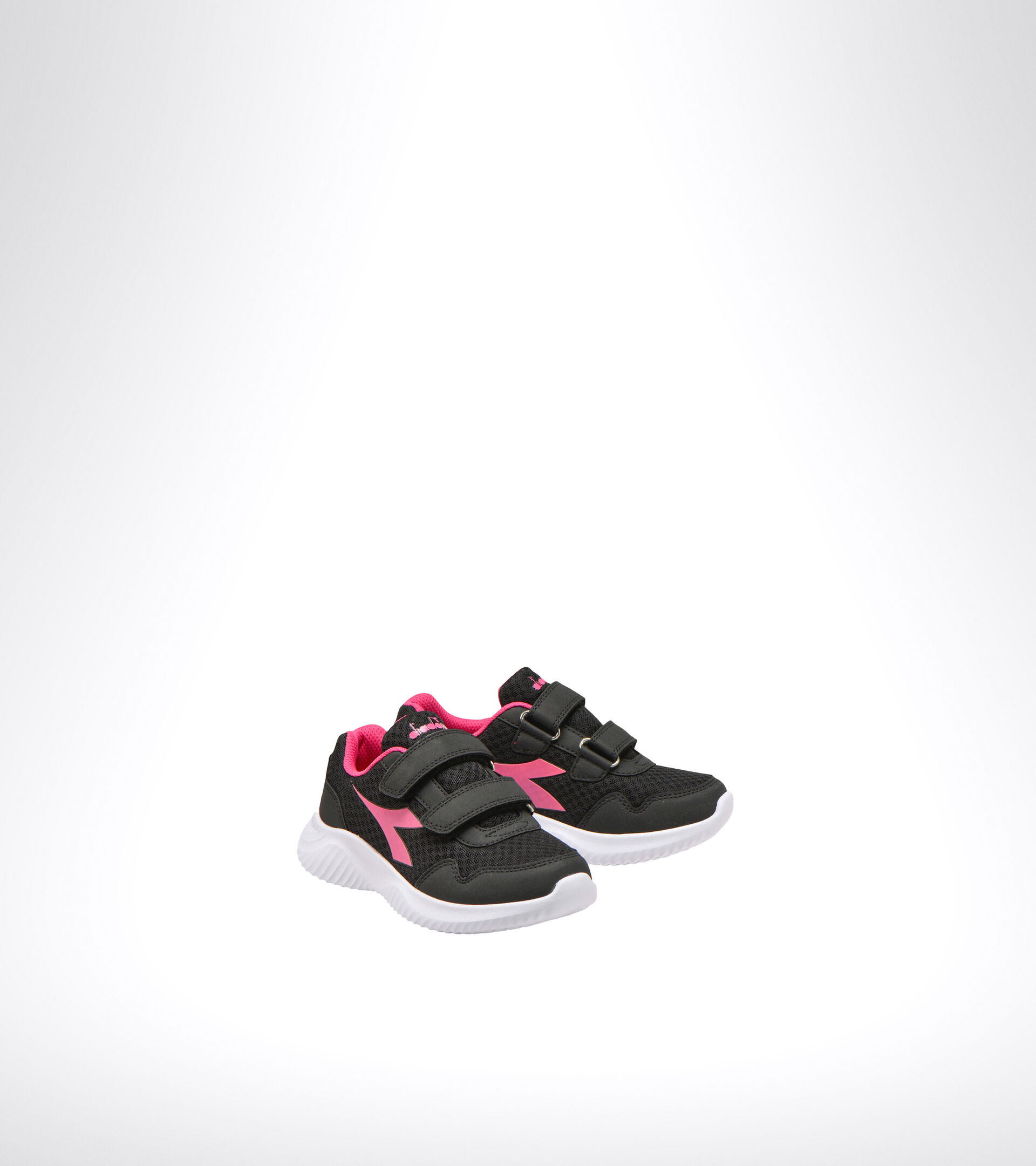 Running shoe - Kids ROBIN 2 JR V BLACK/MAGENTA - Diadora