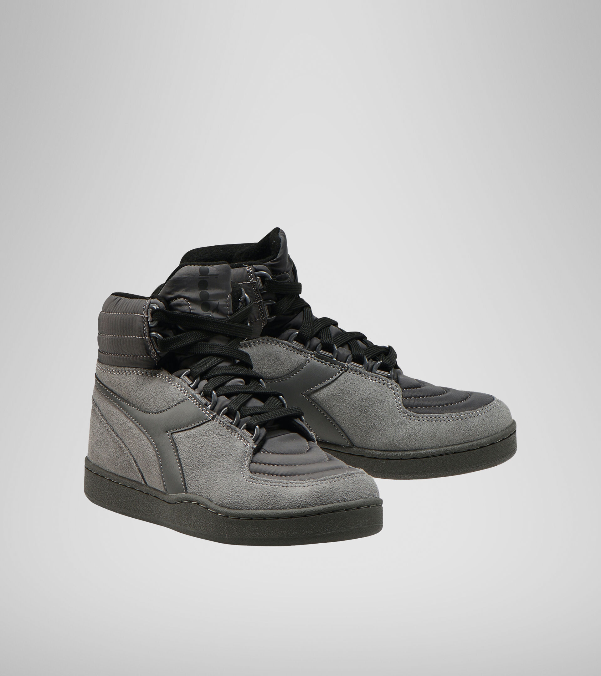 Sports shoe - Women MI BASKET MOON GRAY PEWTER - Diadora