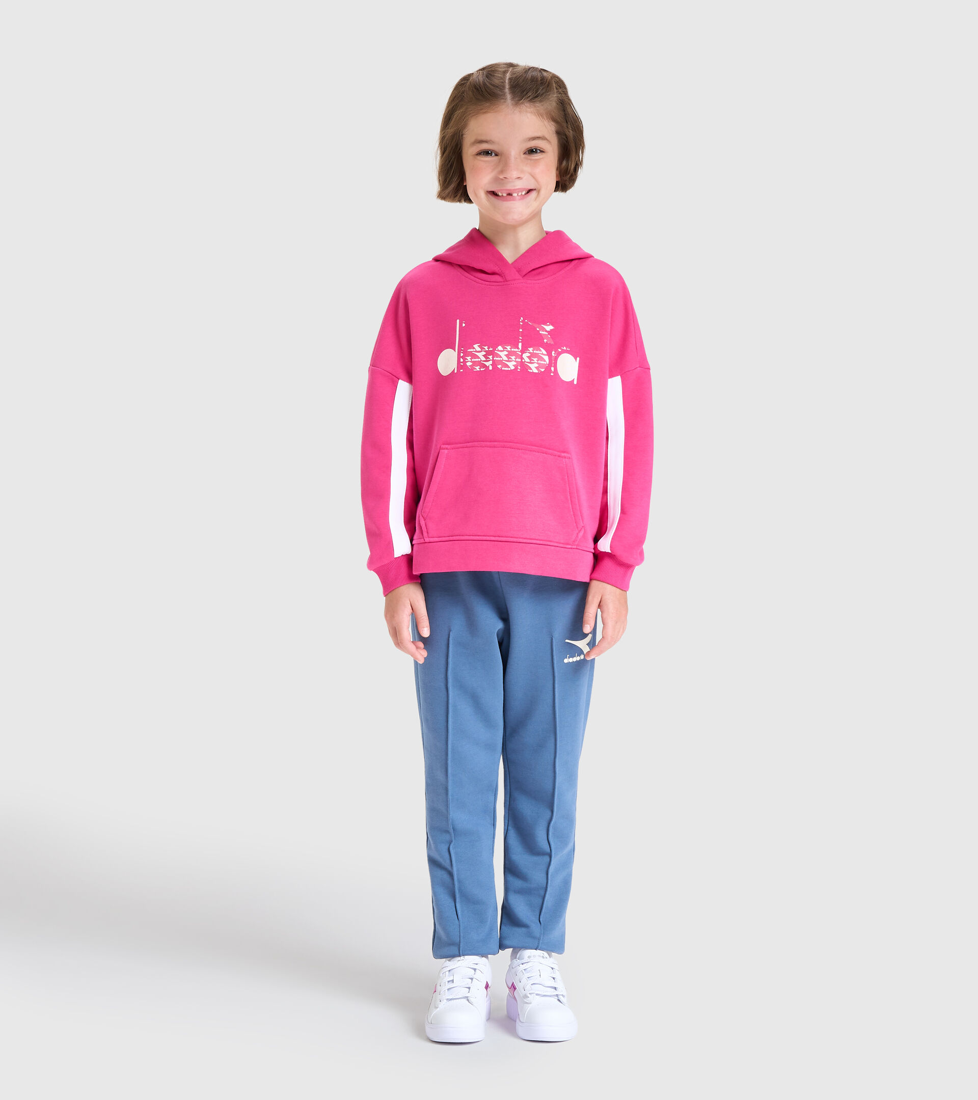Tracksuit - Kids JG.HD TRACKSUIT TWINKLE MAGENTA - Diadora