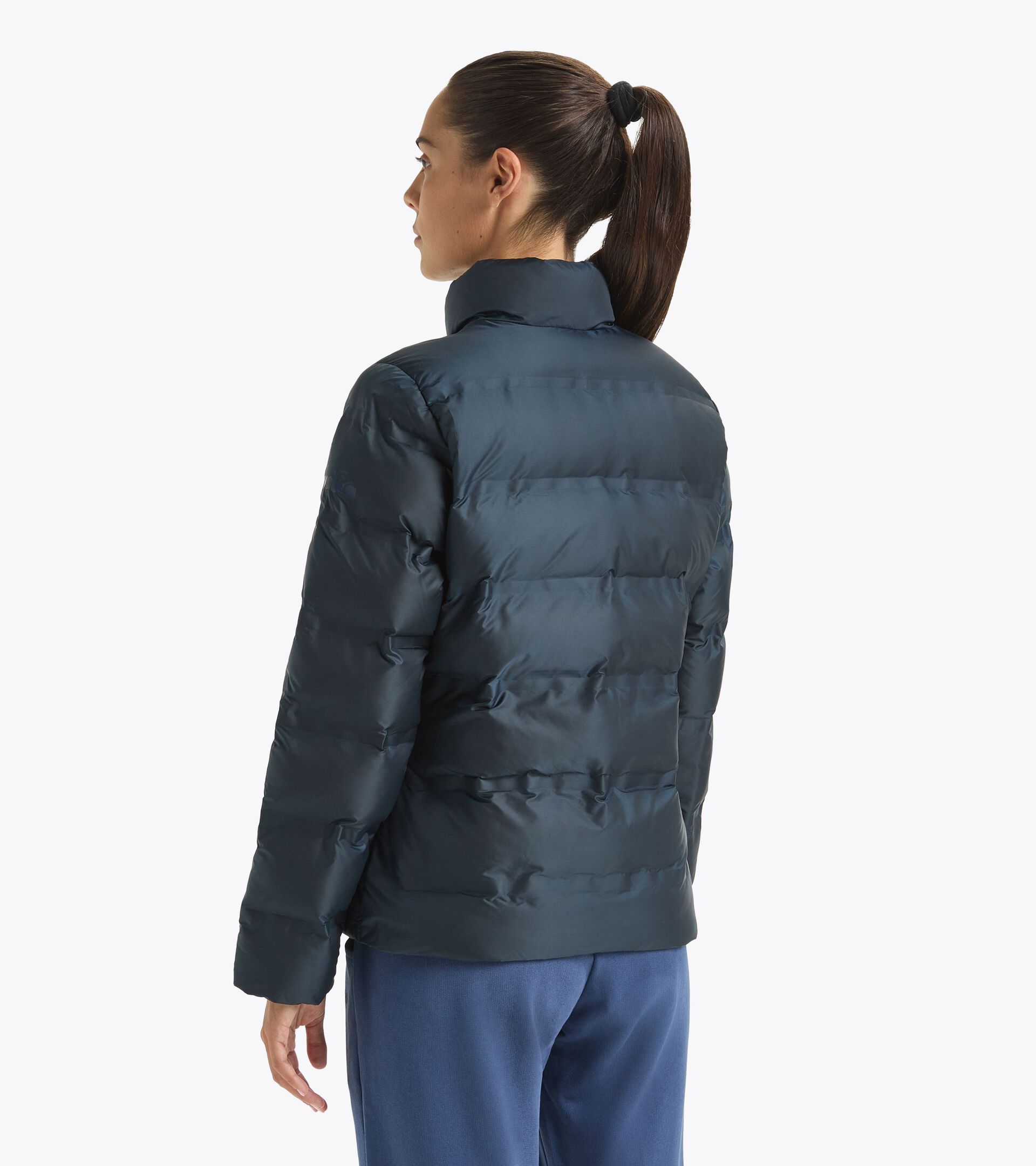 Puffer jacket - Women L. INSULATED JACKET NAVY - Diadora