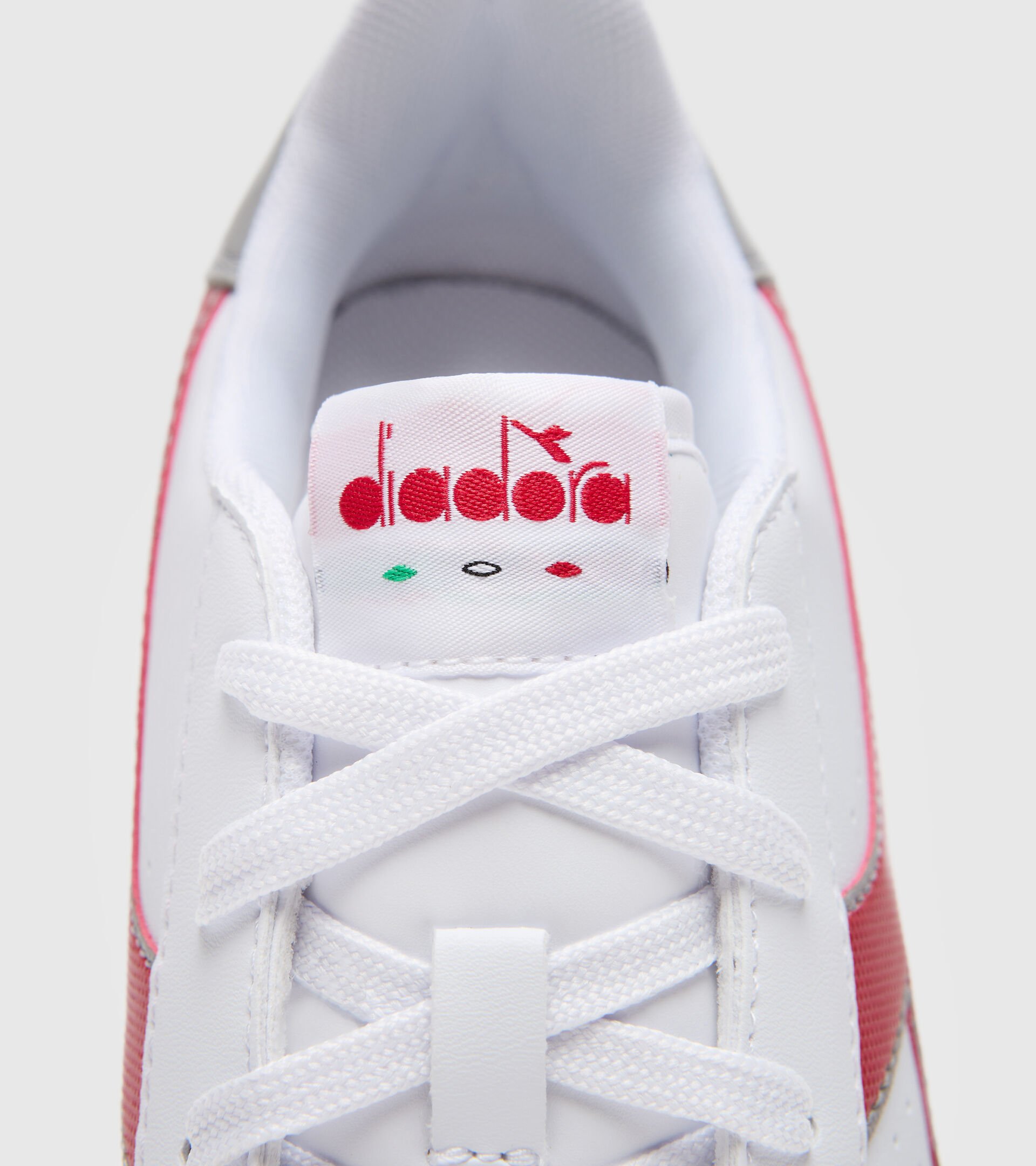Chaussures de sport - Jeunes 8-16 ans GAME P GS BIANCO/ROSSO TANGO - Diadora