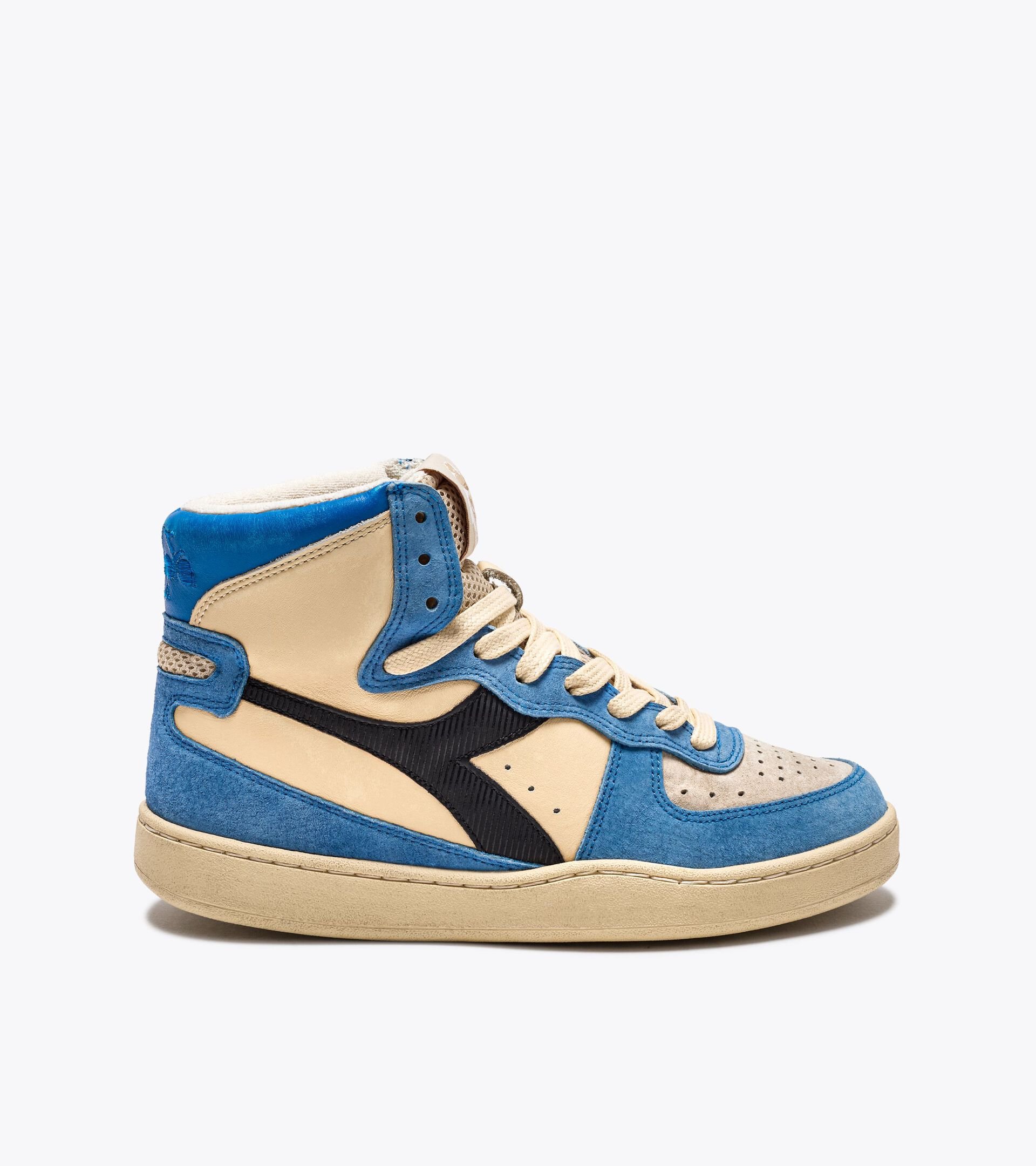Heritage sneakers - Made in Italy - Gender Neutral MI BASKET PODIO ITA X DINO MENEGHIN SKY-BLUE MALIBU - Diadora