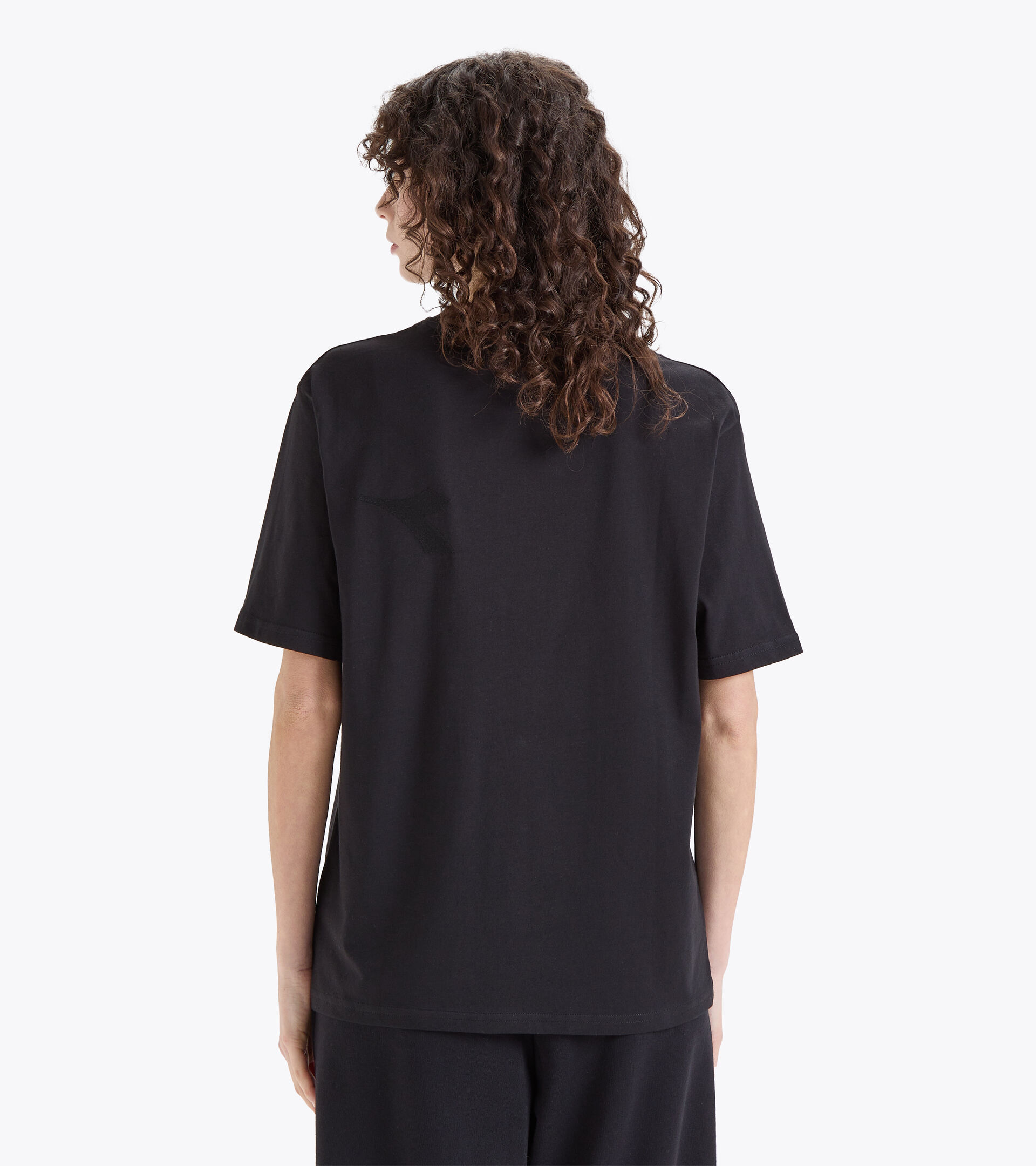 Cotton t-shirt - Gender neutral T-SHIRT SS SPW LOGO BLACK - Diadora