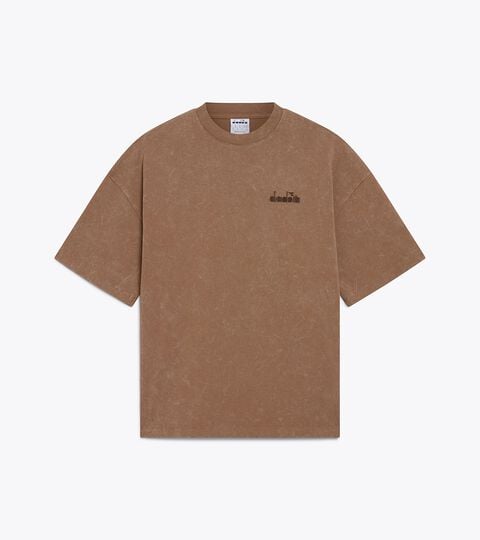 Short-sleeved T-shirt - Regular fit - Men&rsquo;s T-SHIRT SS AVENUE LAB I TOASTED COCONUT - Diadora