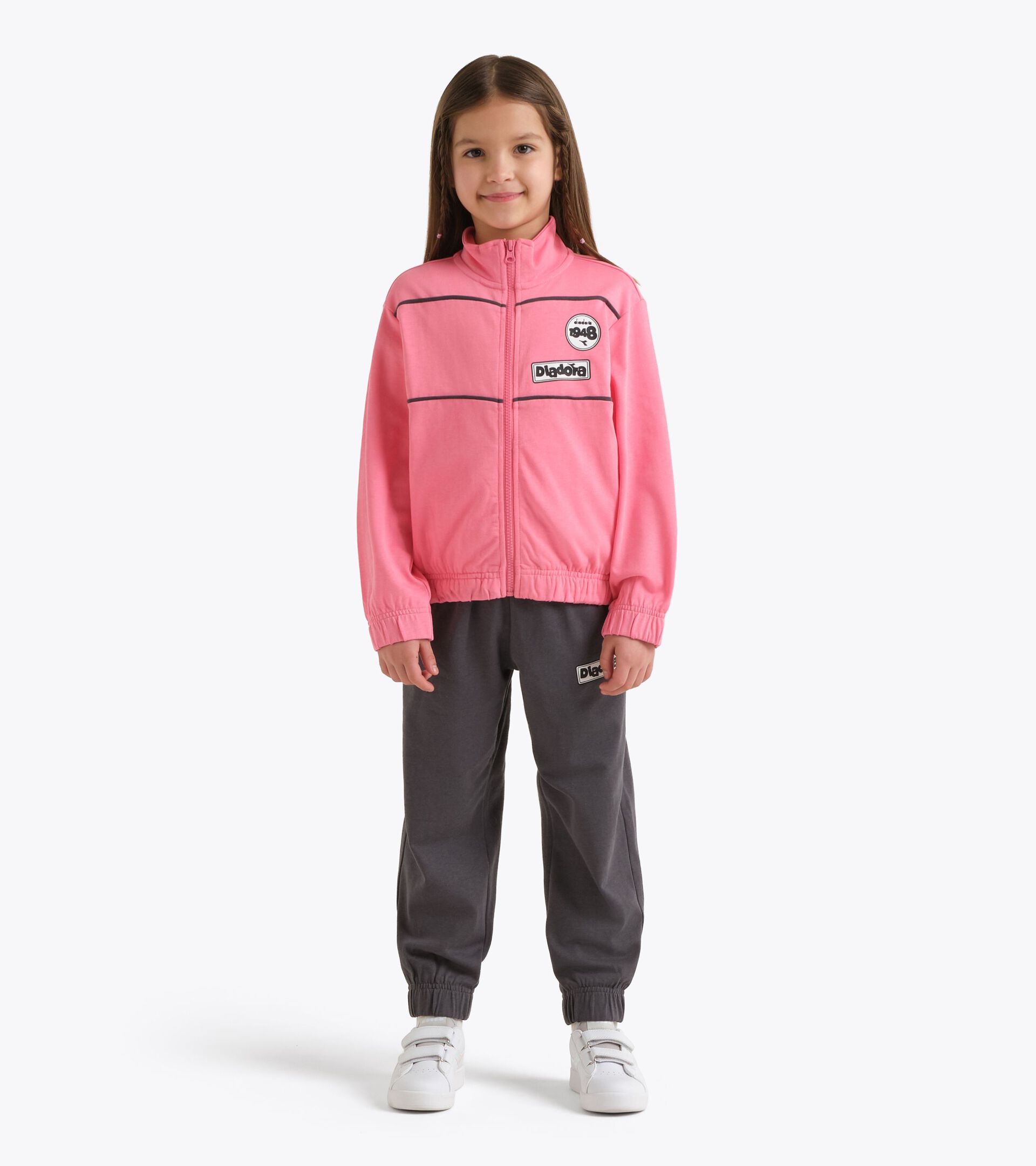 Ch&aacute;ndal deportivo - Ni&ntilde;os y ni&ntilde;as/Adolescentes
 JU. TRACKSUIT FZ ESS. SPORTS  (HJ) ROSA LIMONADA - Diadora