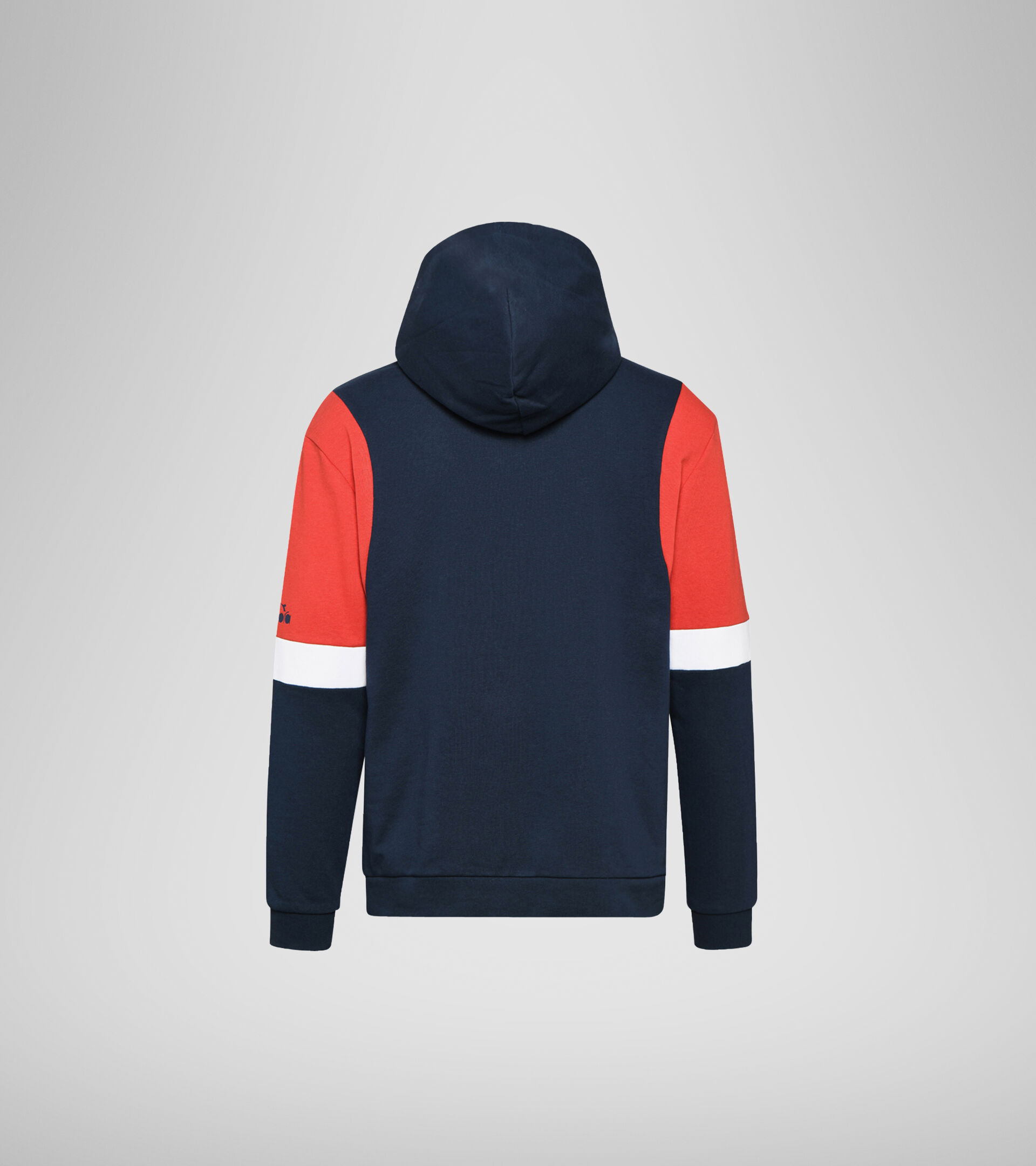 Hooded sweatshirt - Men HOODIE DIADORA CLUB BLUE CORSAIR - Diadora