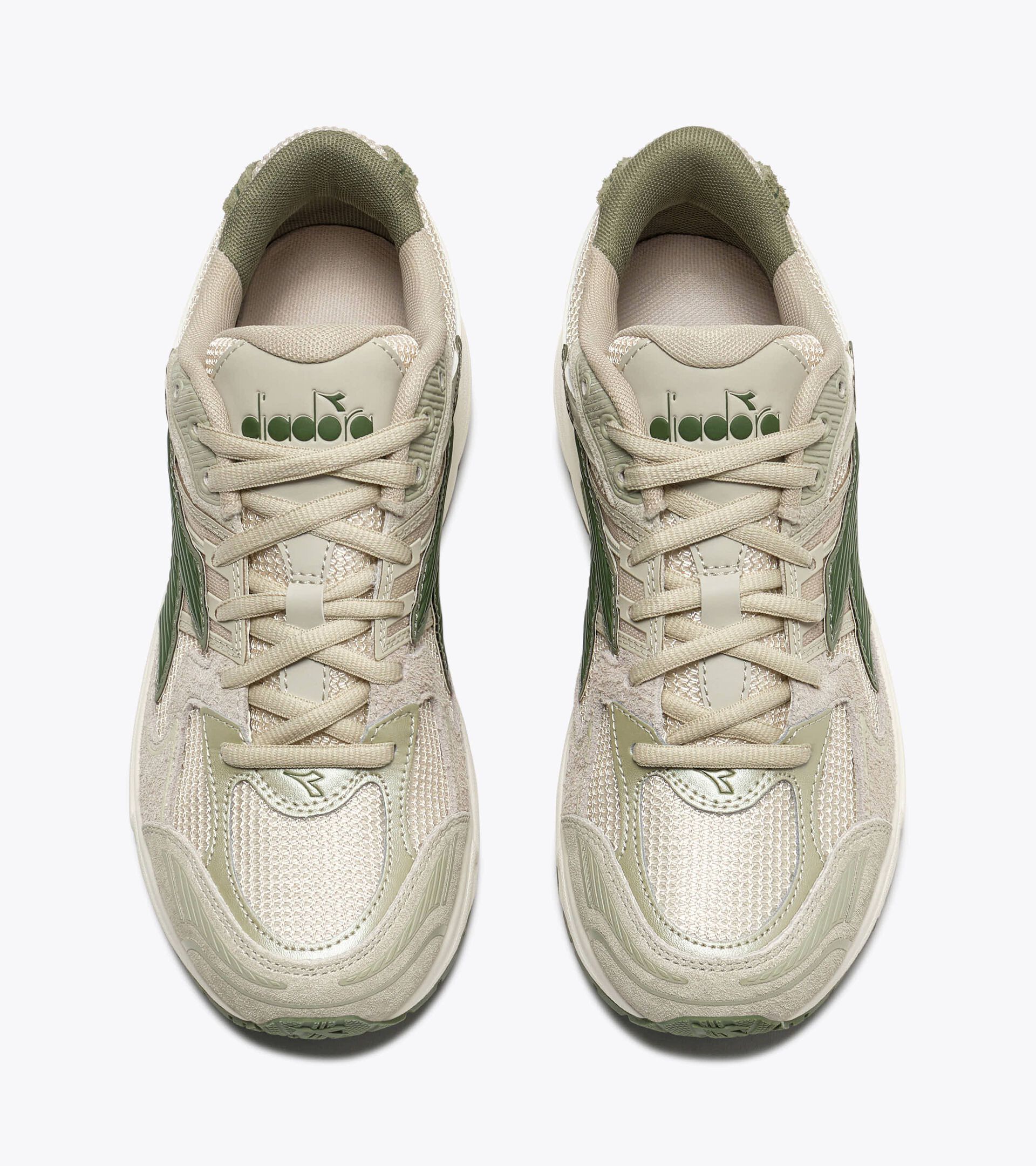 Sports sneakers - All-Gender MYTHOS STAR SILVER GREEN /BRONZE GREEN - Diadora