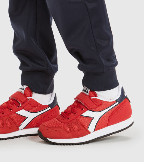 SIMPLE RUN PS, ROJO TOMATE Footwear Sport BAMBINO SIMPLE RUN PS ROJO TOMATE Diadora