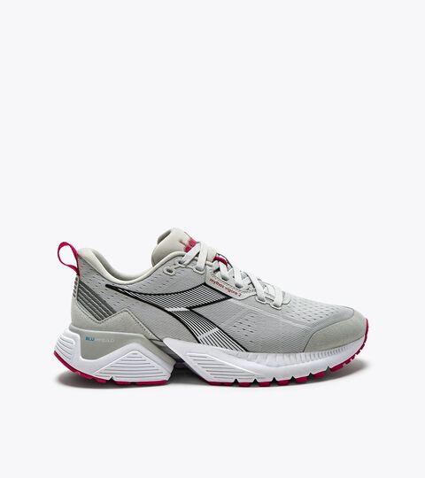 Running shoes - Women
 MYTHOS BLUSHIELD VIGORE 2 W SILVER DD/BLK/RUBINE RED C - Diadora