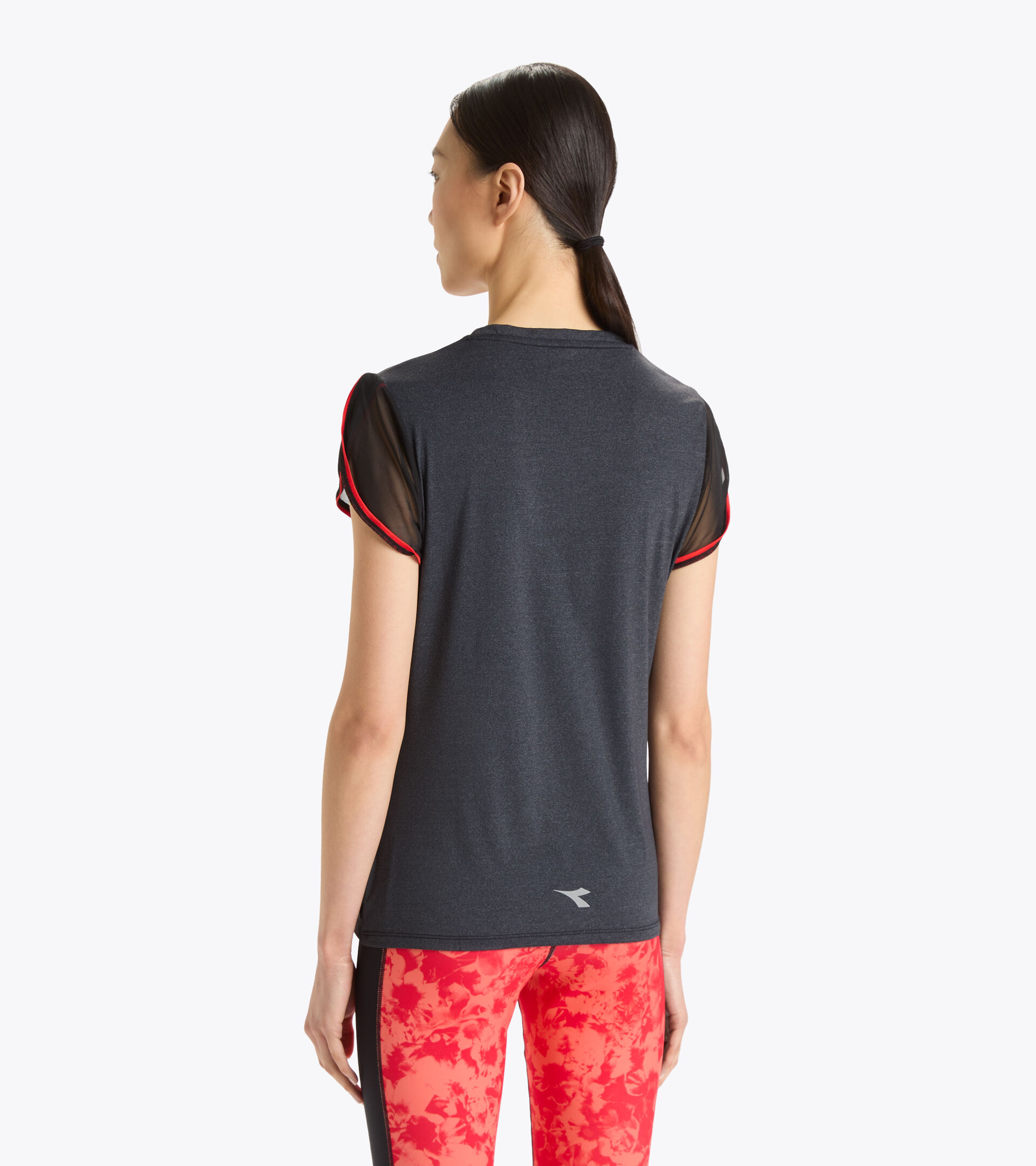 Camiseta para correr - Mujer L. SS T-SHIRT BE ONE NEGRO - Diadora