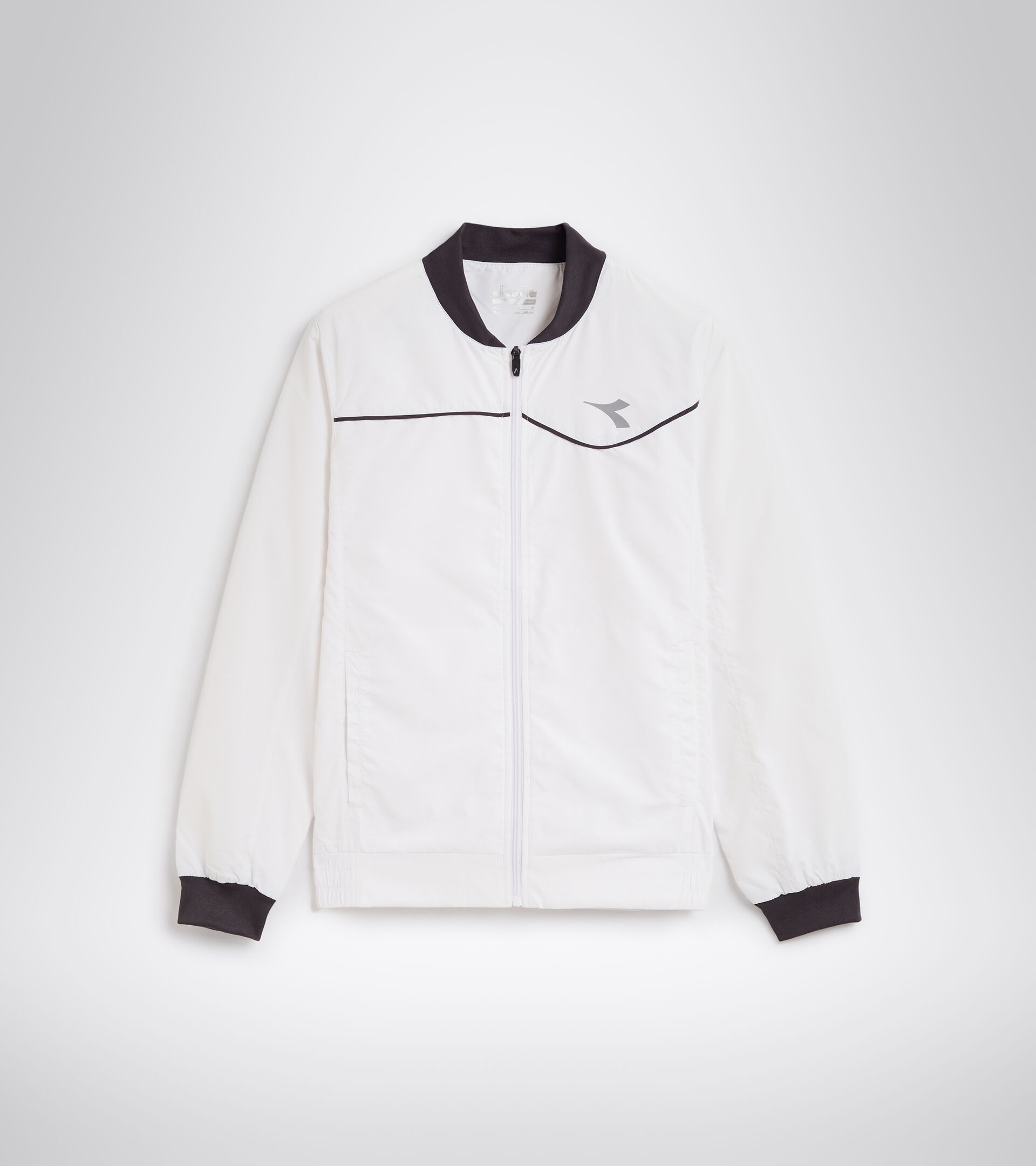 Veste de tennis - Homme JACKET COURT BLANC VIF - Diadora