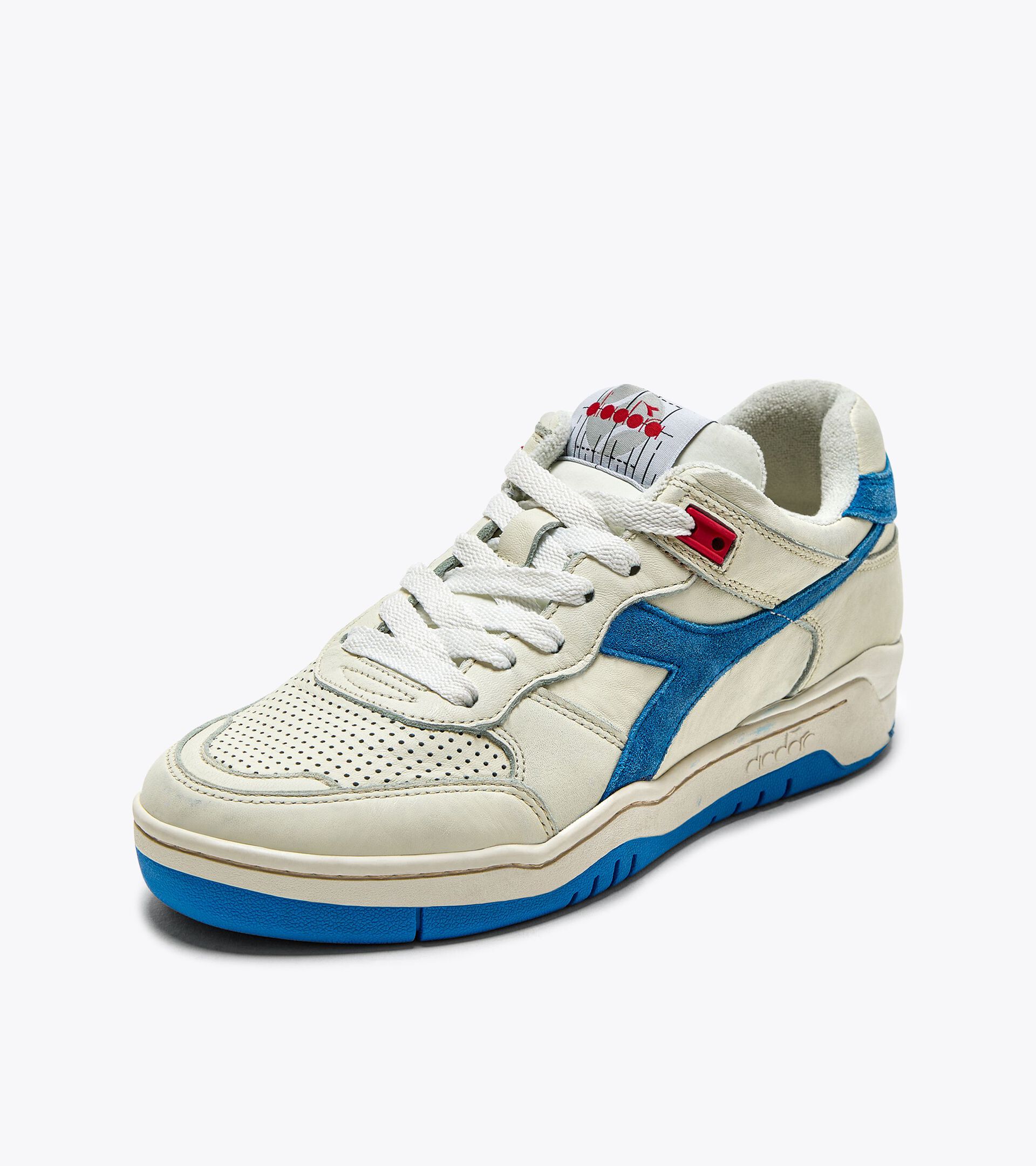 Chaussures Heritage - Made in Italy - Gender neutral B.560 USED LEGACY ITALIA BLANCHE VANILLE GLACE - Diadora